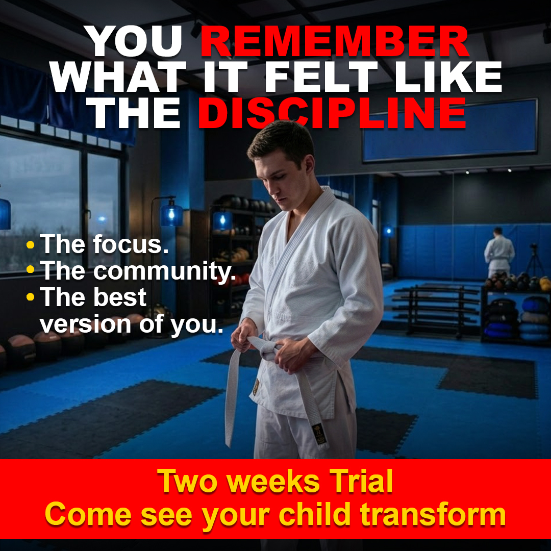 Sensei Scottie C. Jackson Facebook ad: Come Back to Training