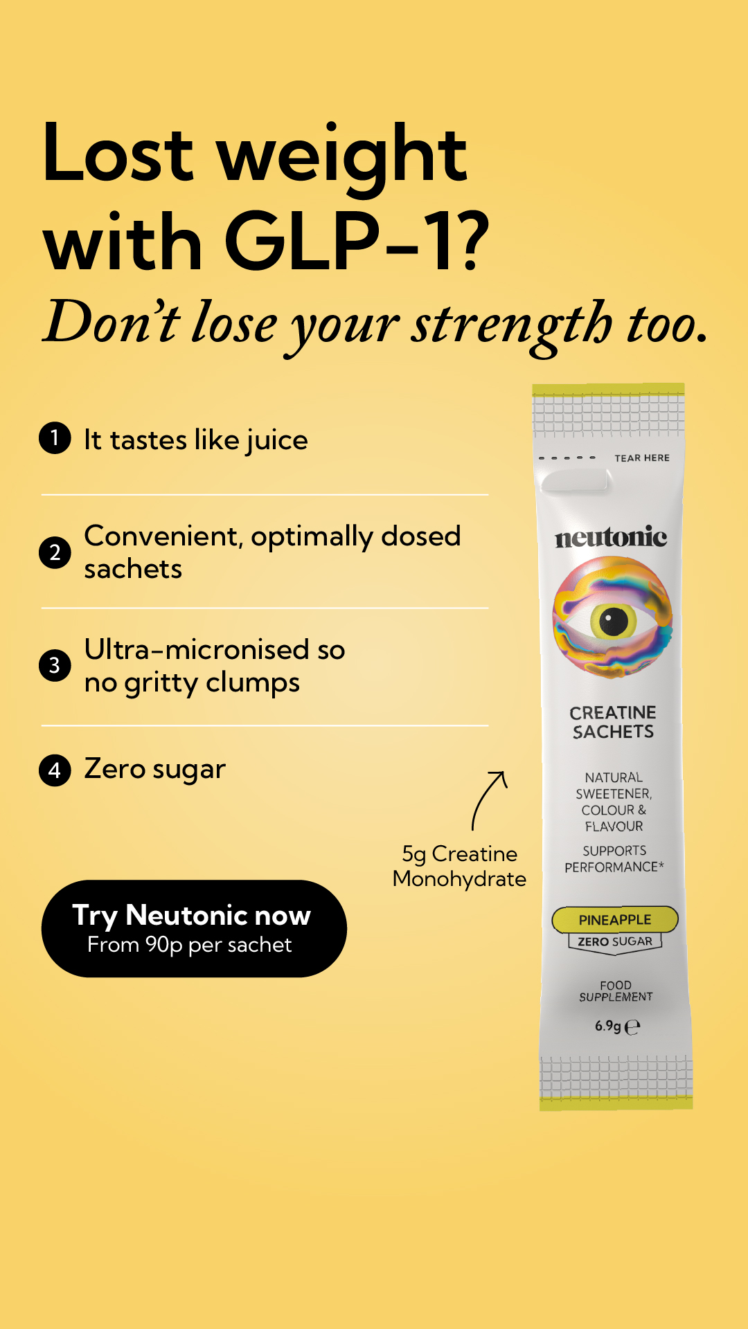 Neutonic Facebook ad