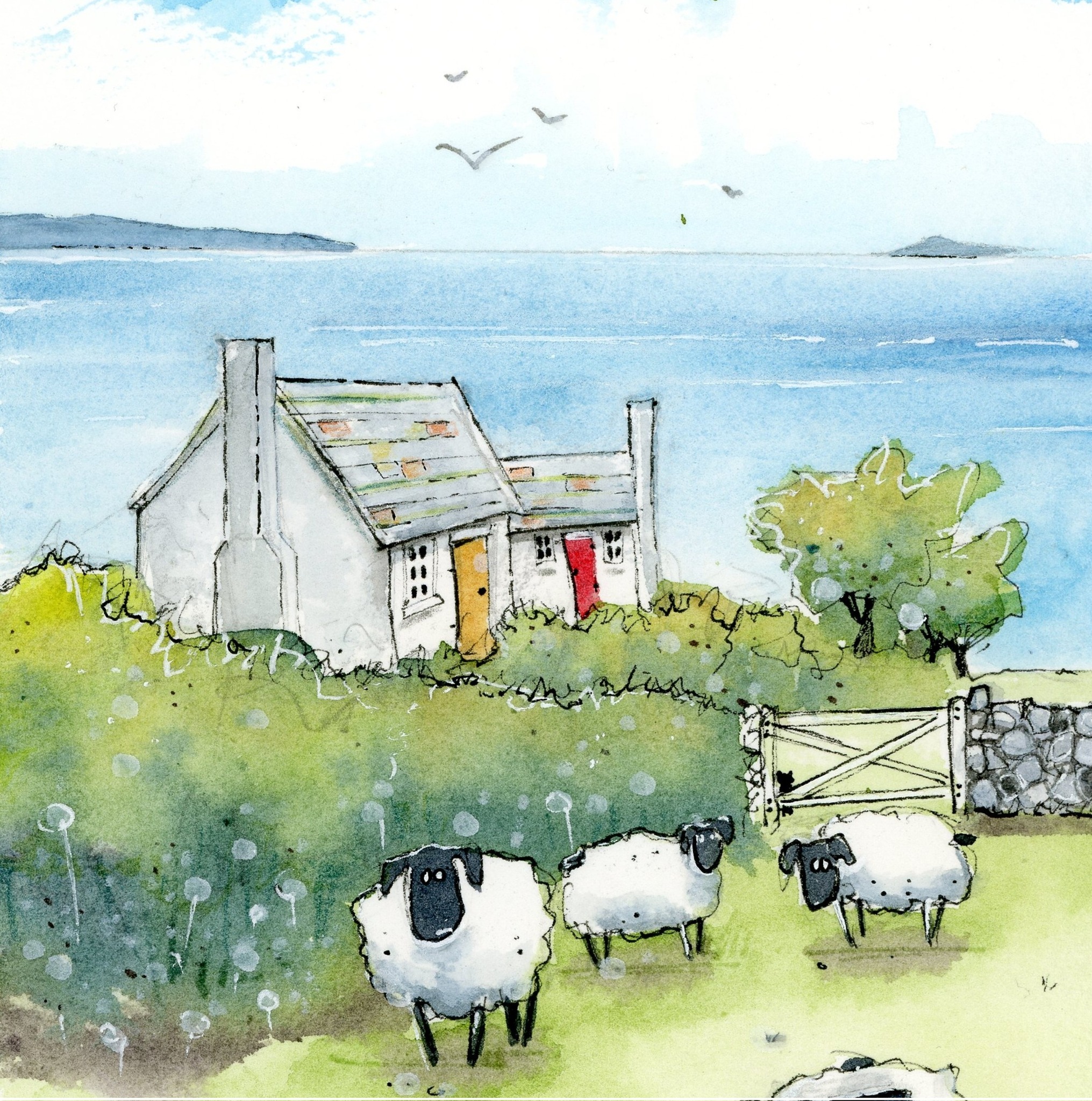 James Blundell Artist Facebook ad: FREE Art Print. Limited time offer.