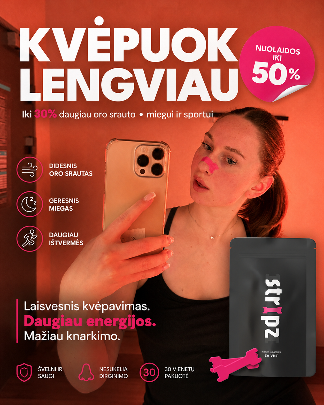 Stripz Facebook ad