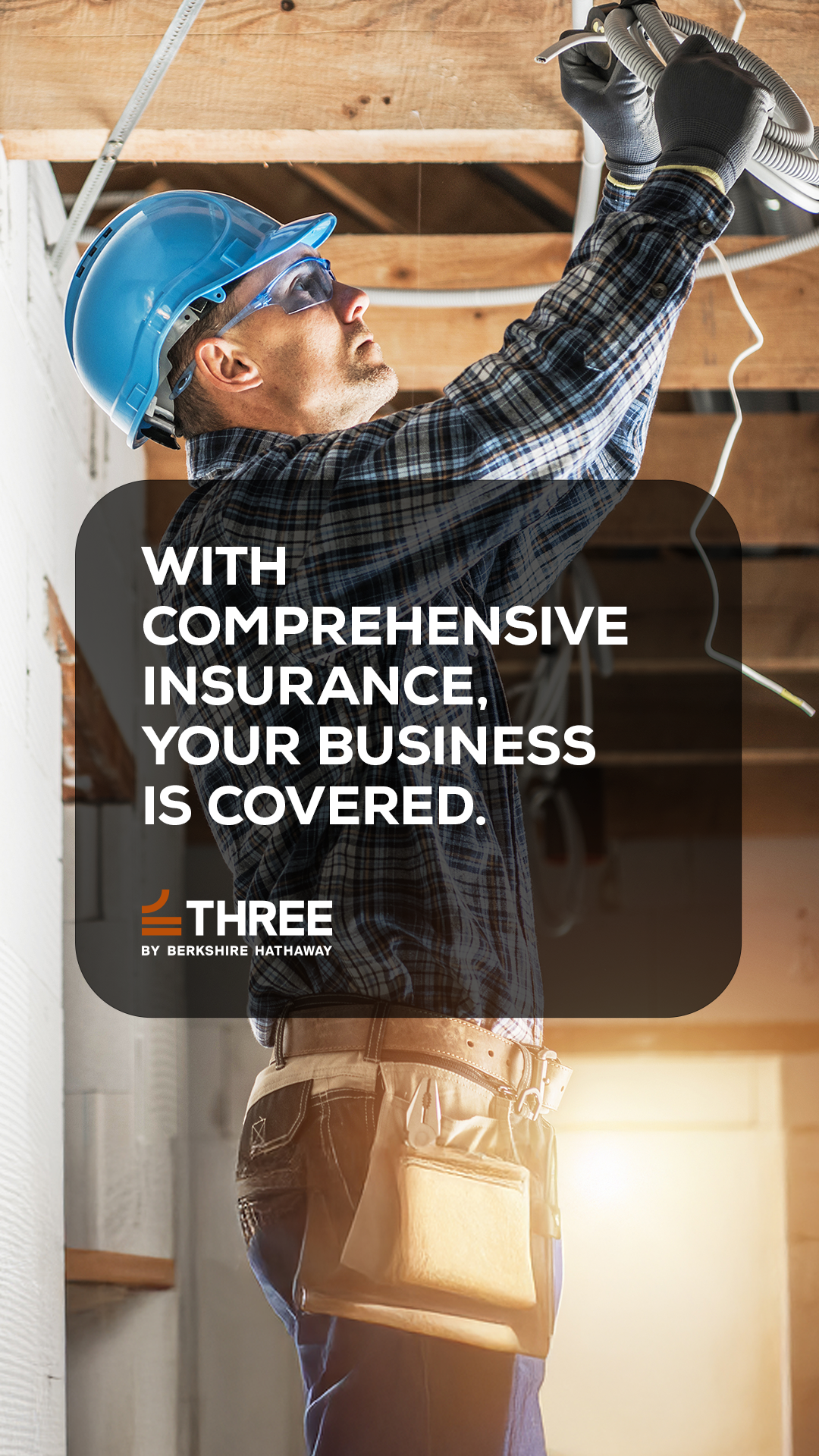 THREE Insurance Facebook ad from Mar 23, 2026