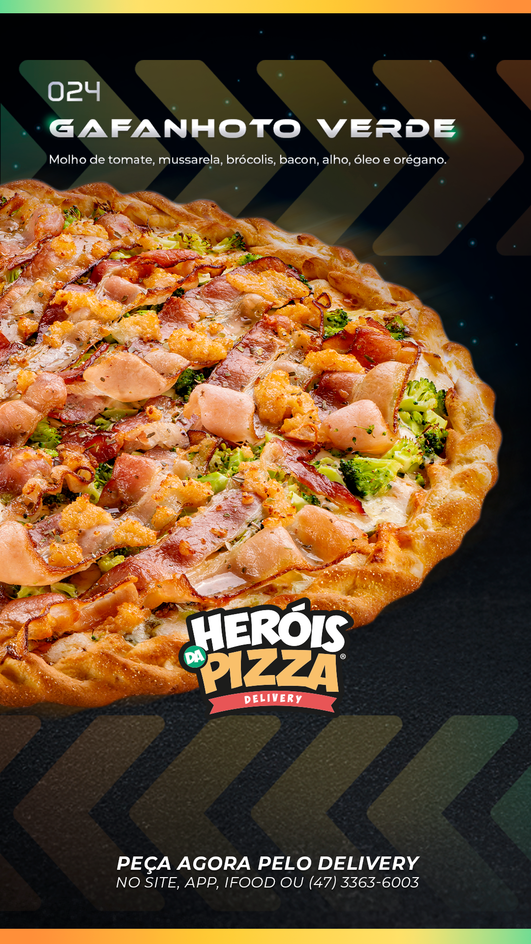 Heróis da Pizza - Delivery Facebook ad