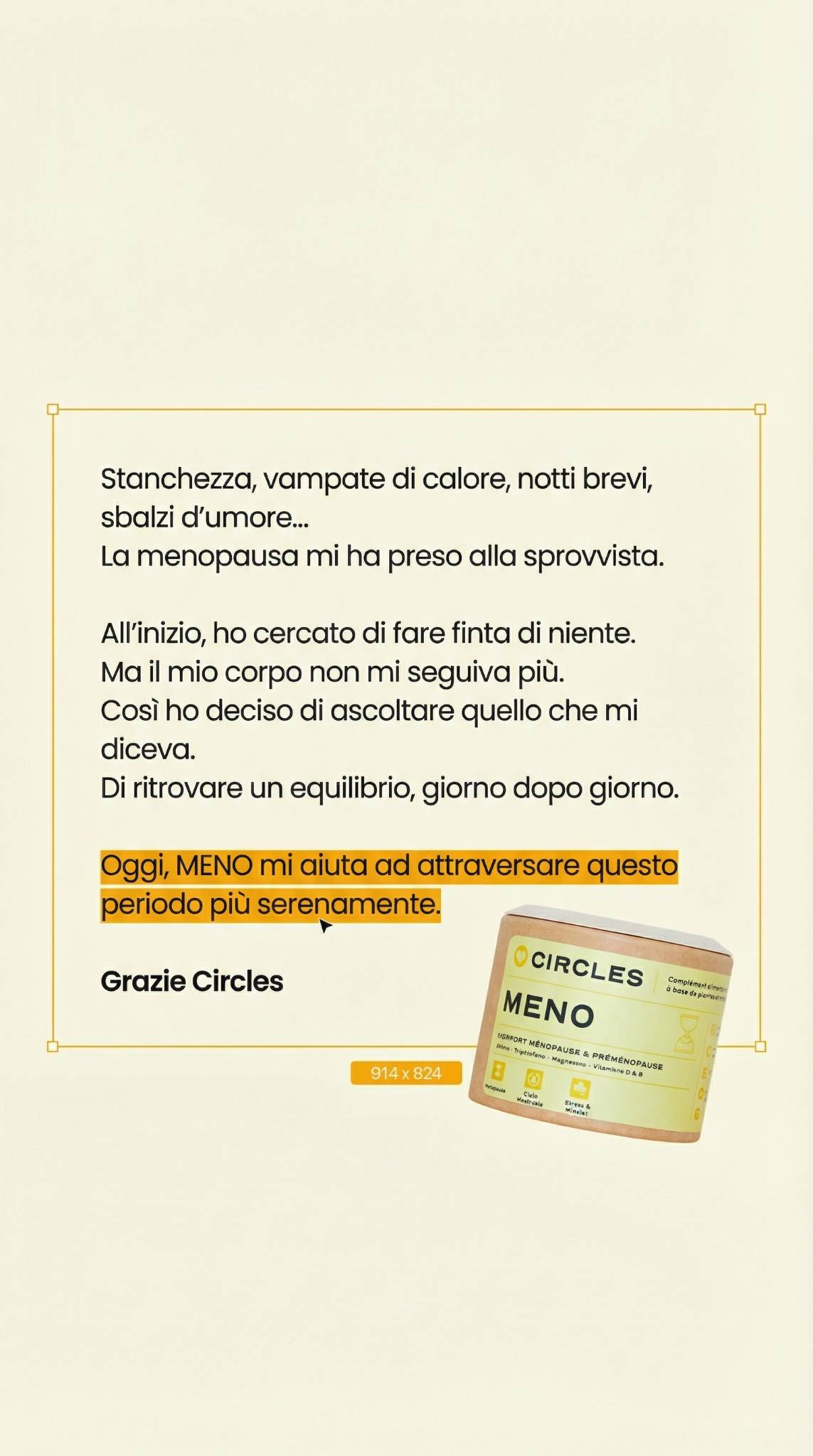 Circles Italia Facebook ad