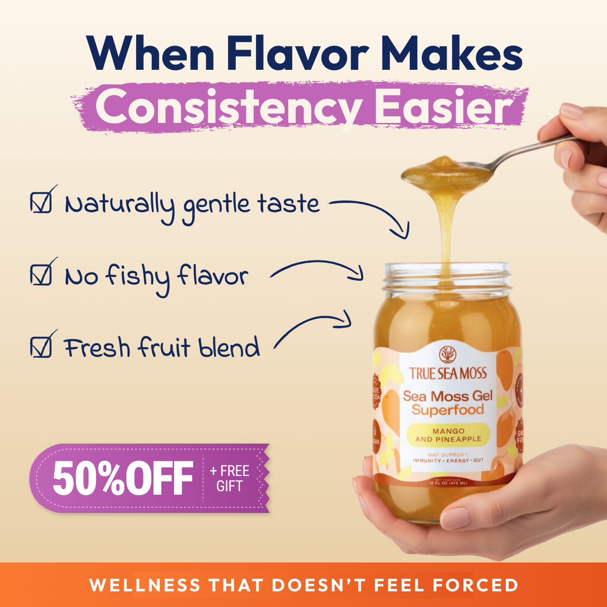 True Sea Moss Health Facebook ad