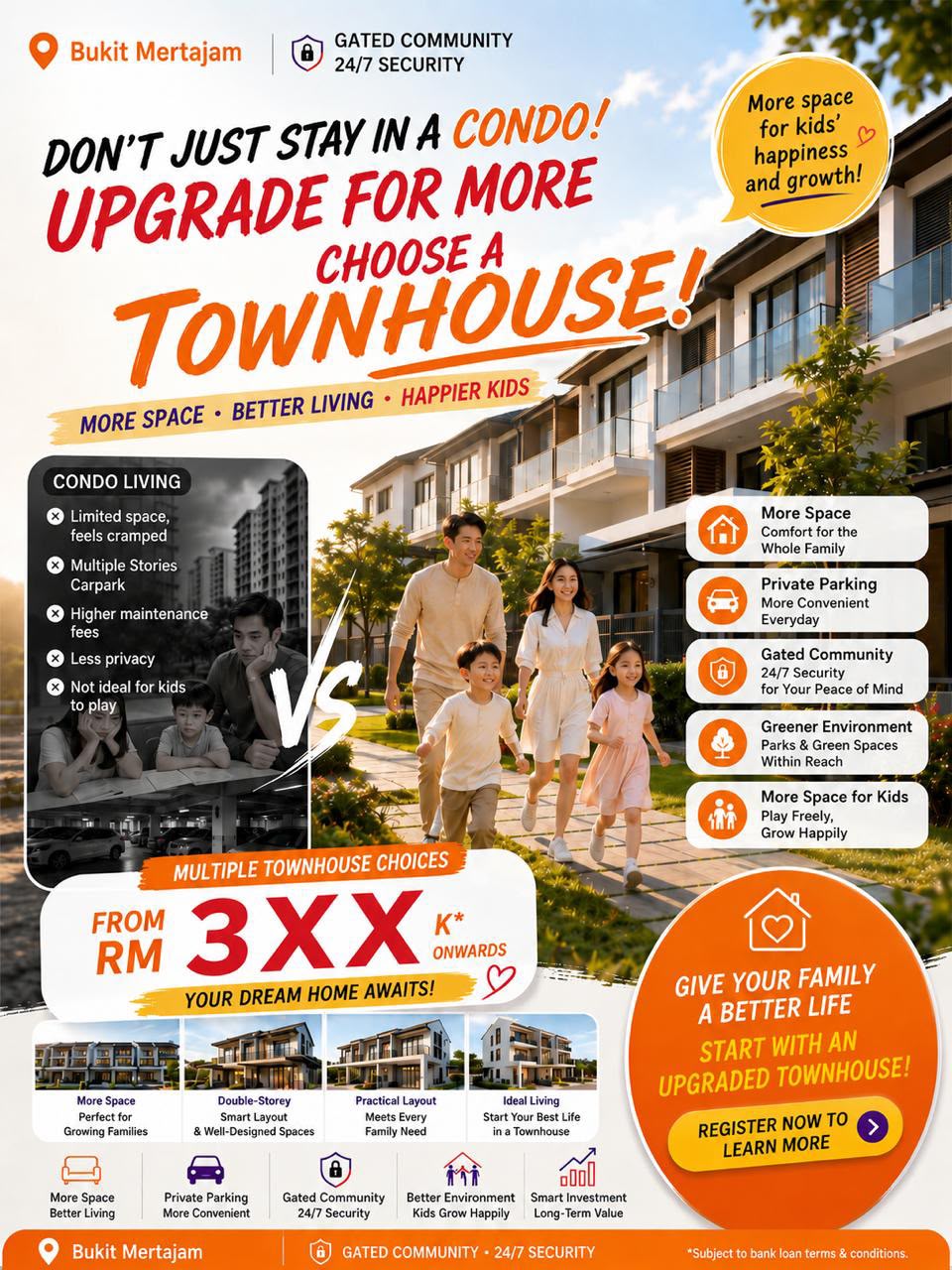The Property Collective Facebook ad: RUMAH MAMPU MILIK PENANG
