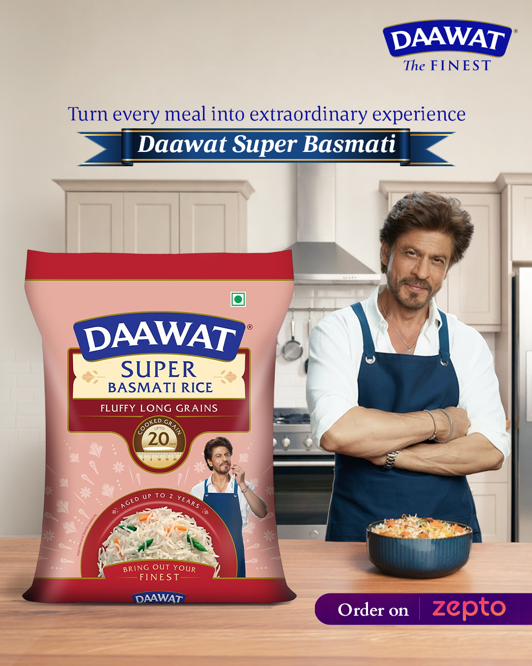 Daawat The Finest Facebook ad