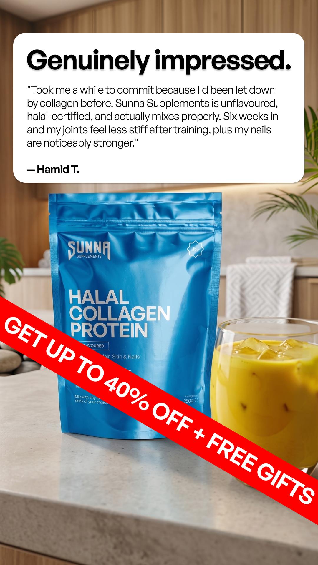 Sunna Supplements Facebook ad