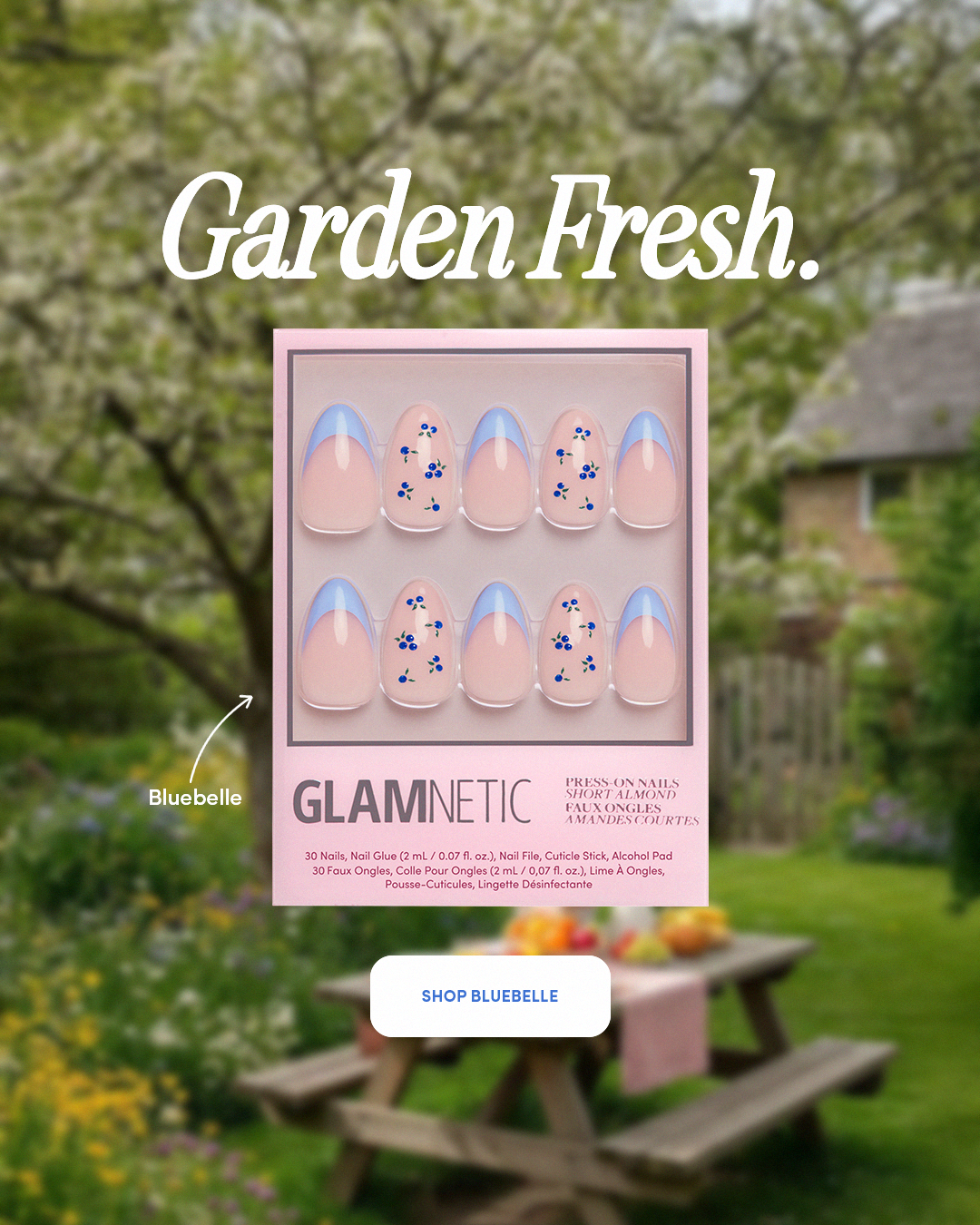 Glamnetic Facebook ad