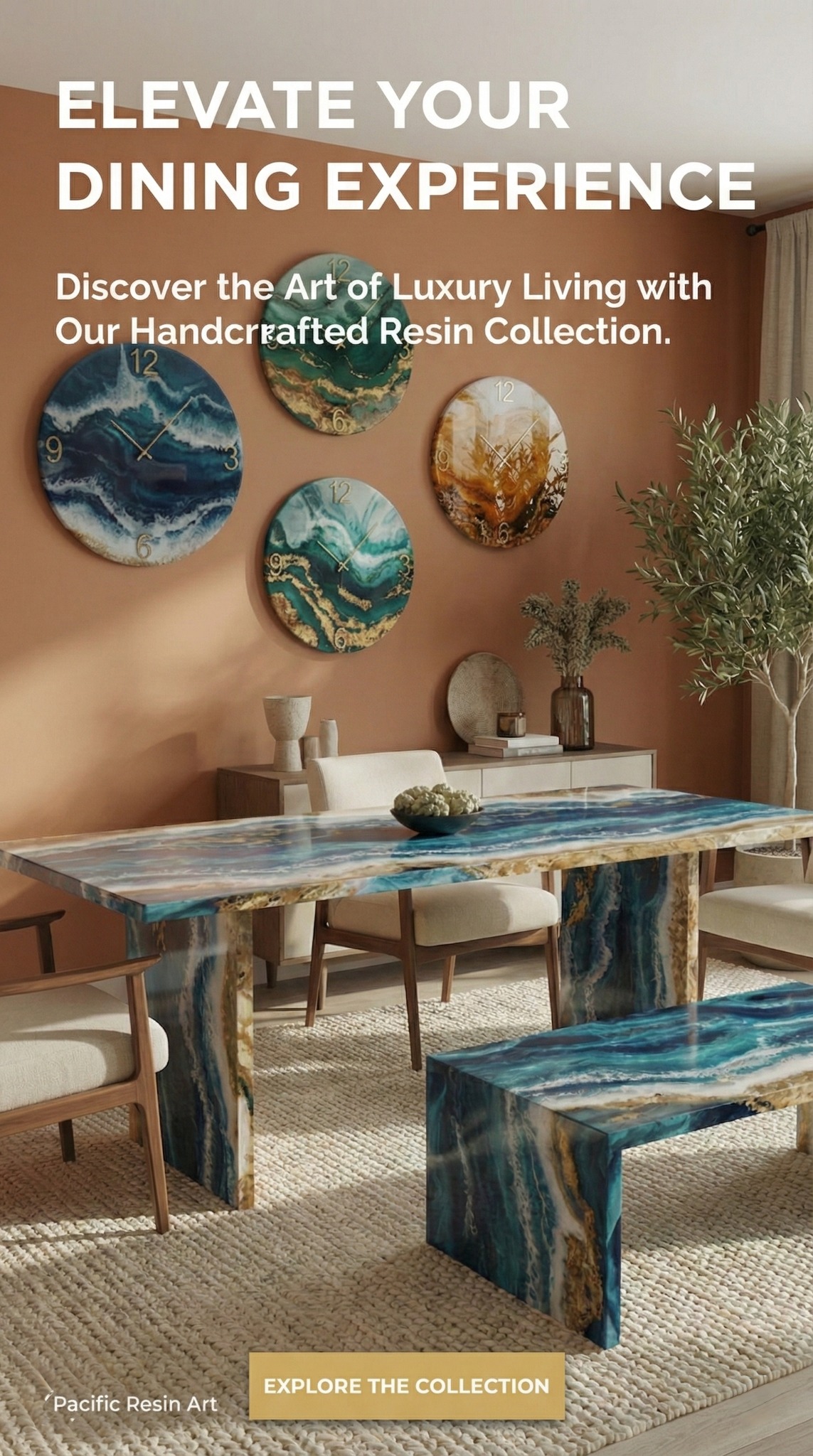 Pacific Resin Art  Facebook ad