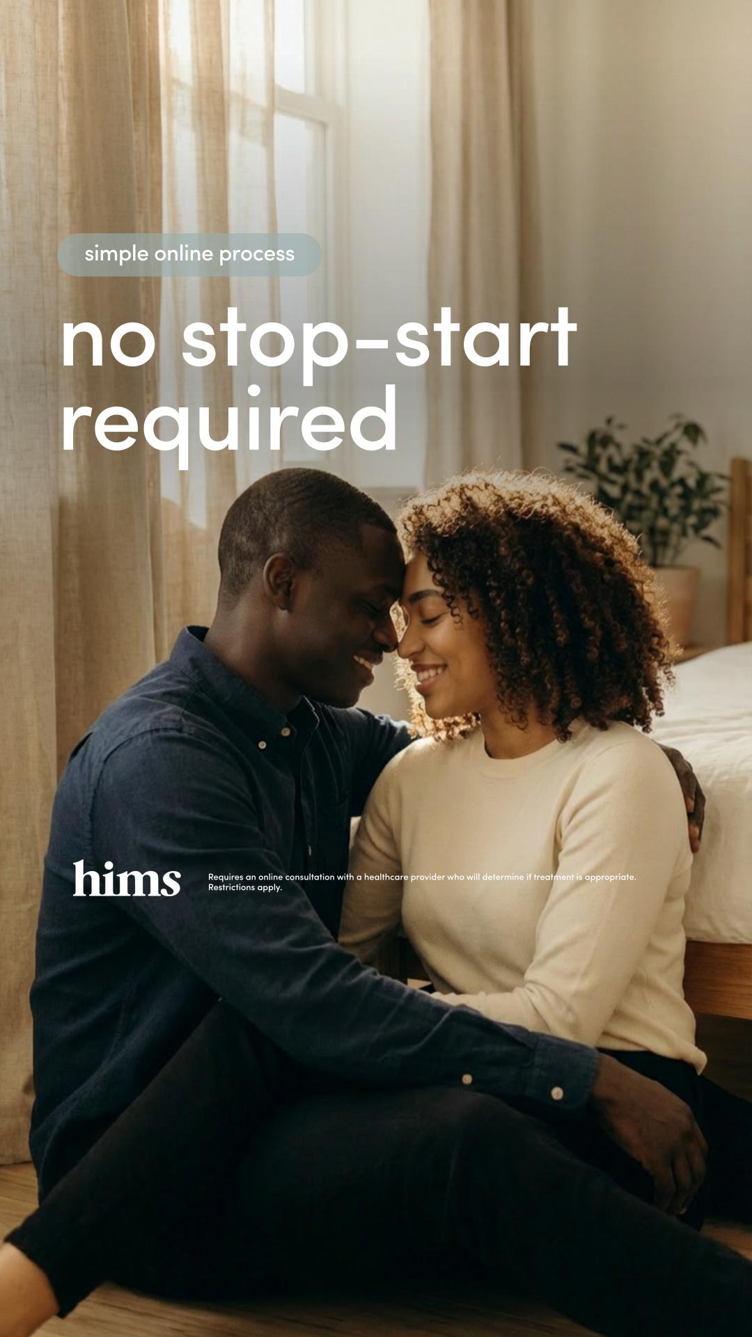 hims Facebook ad