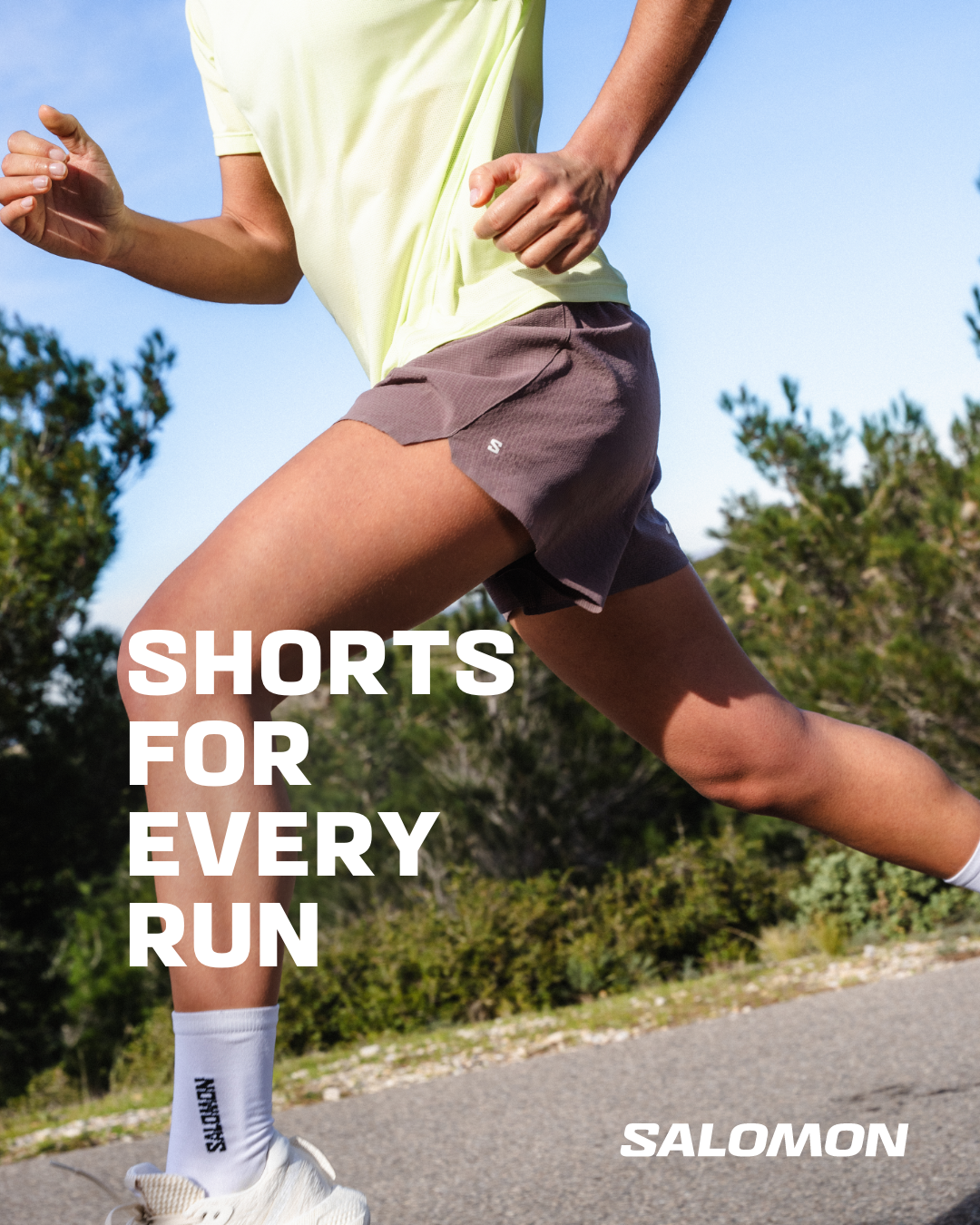 Salomon Running Facebook ad