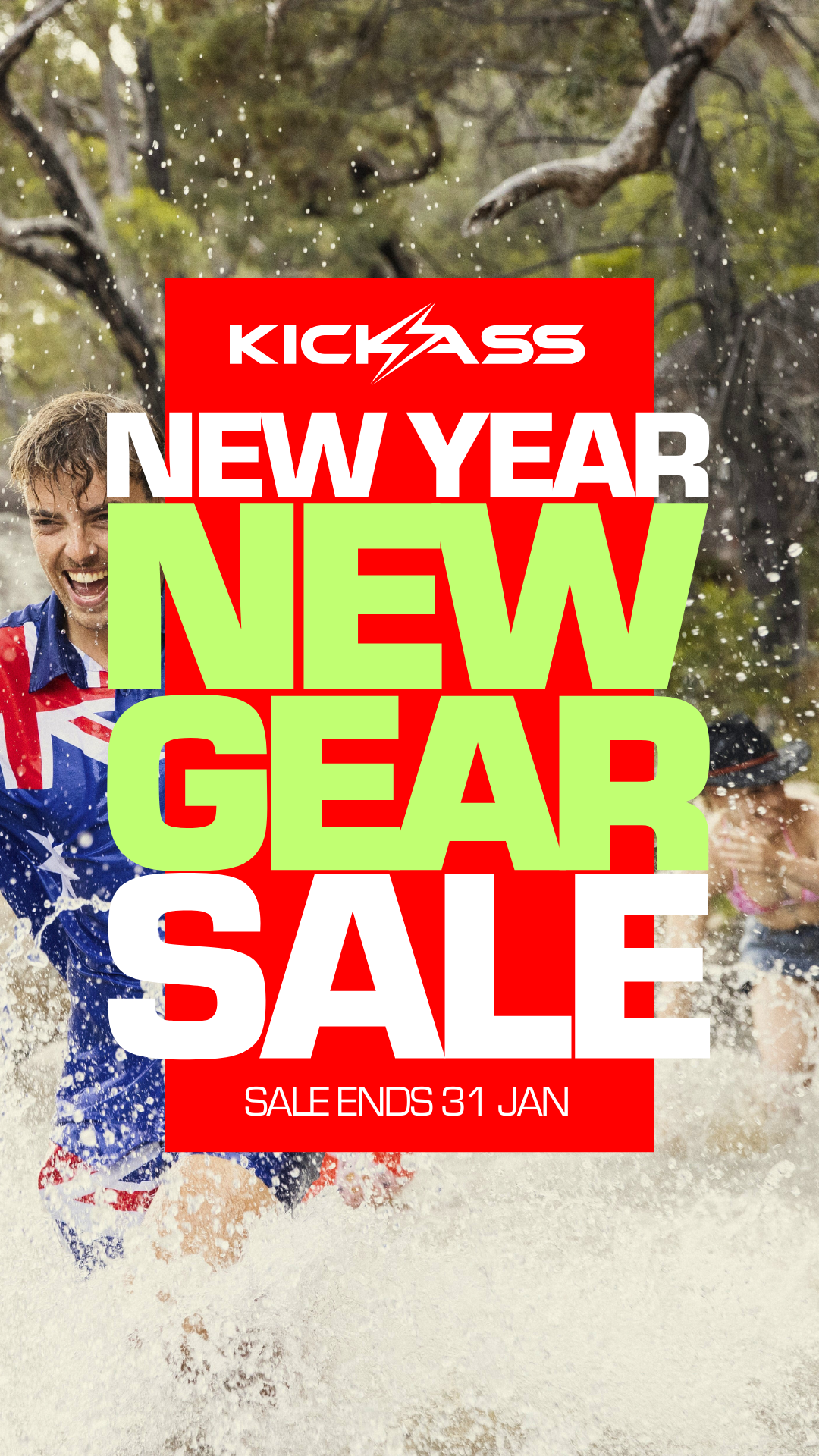 KickAss Products Facebook ad