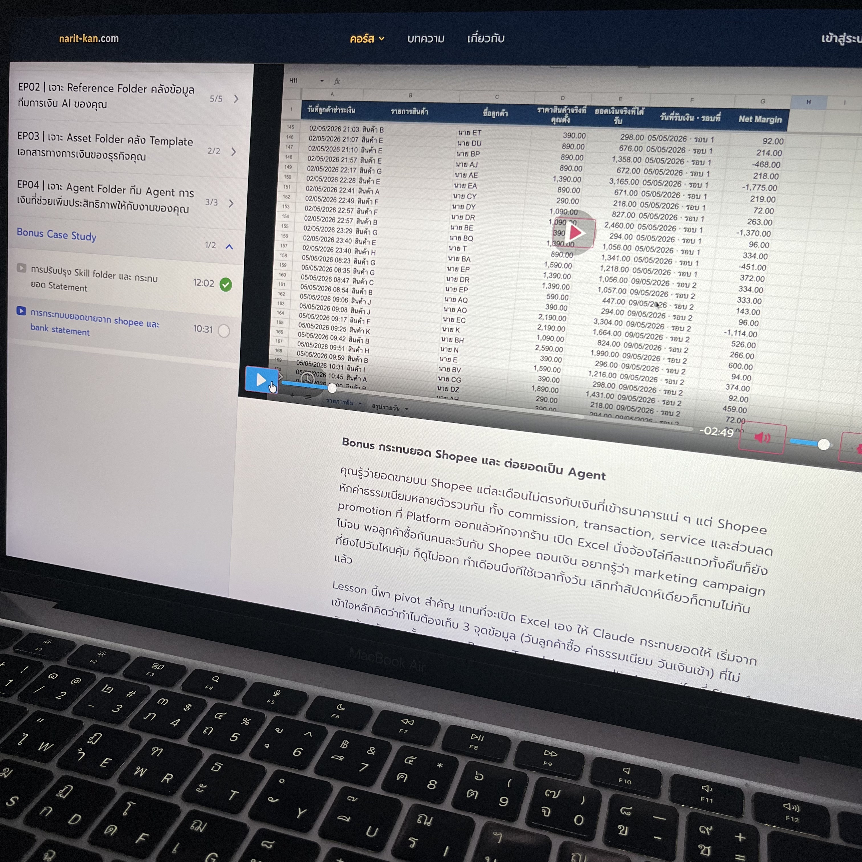 Narit Learning Facebook ad