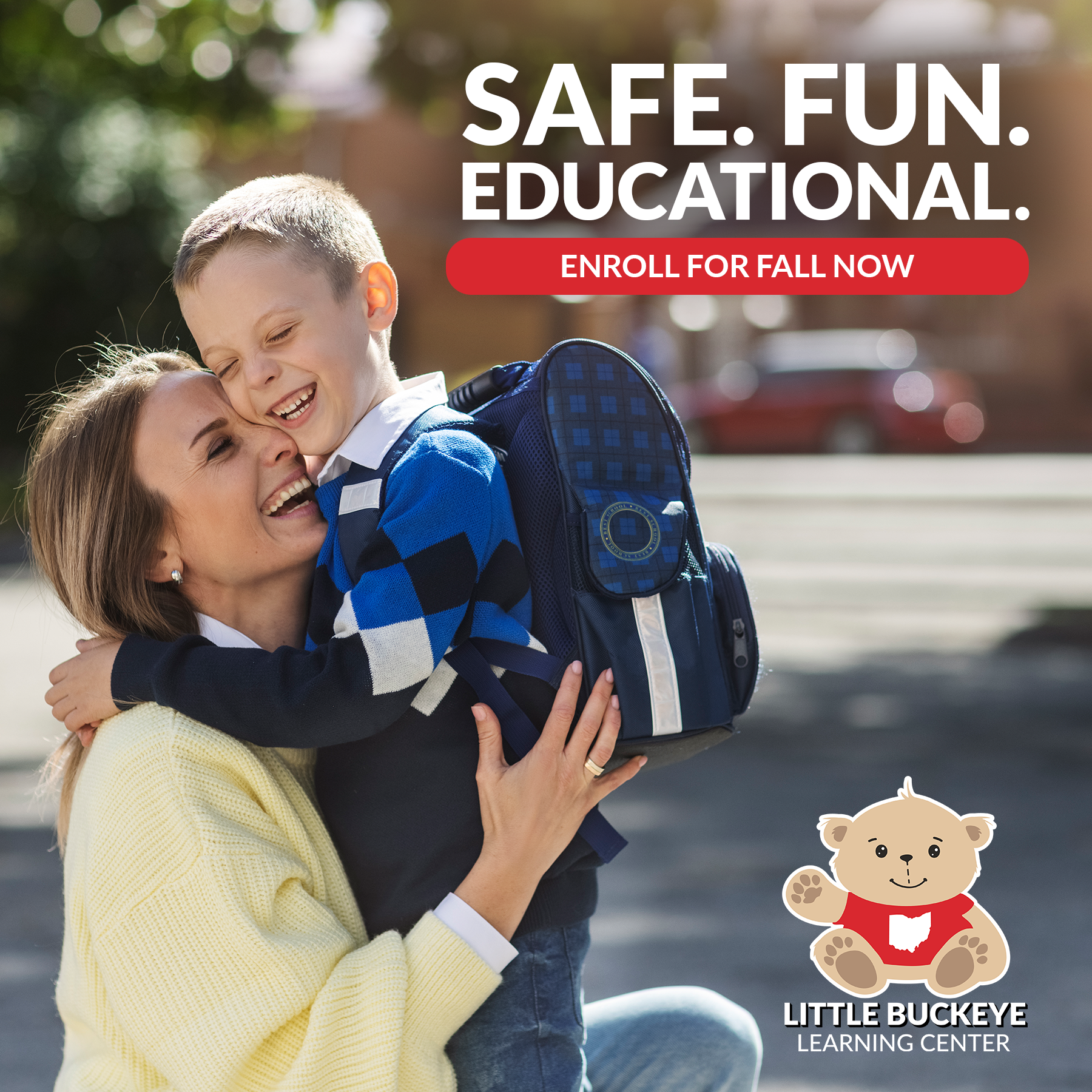 Little Buckeye Learning Center Facebook ad: Now Enrolling for Fall!