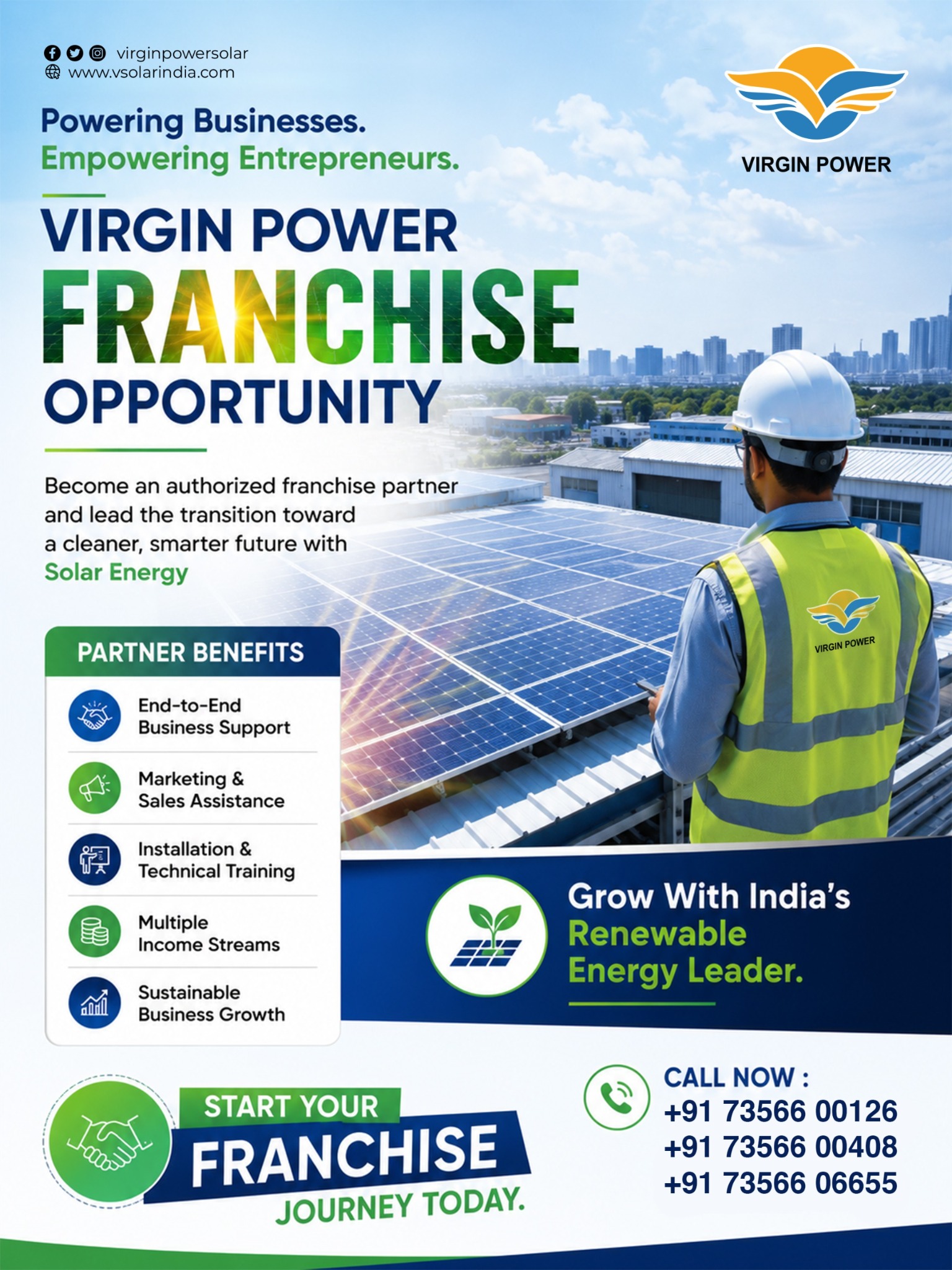 Virgin Power Facebook ad: Are You Ready to Start Your Solar Business?