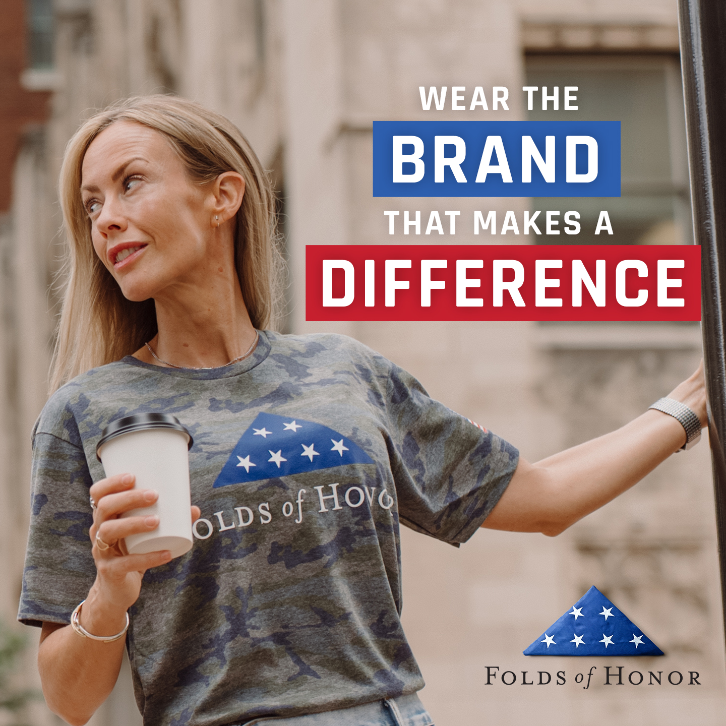 Folds of Honor Facebook ad