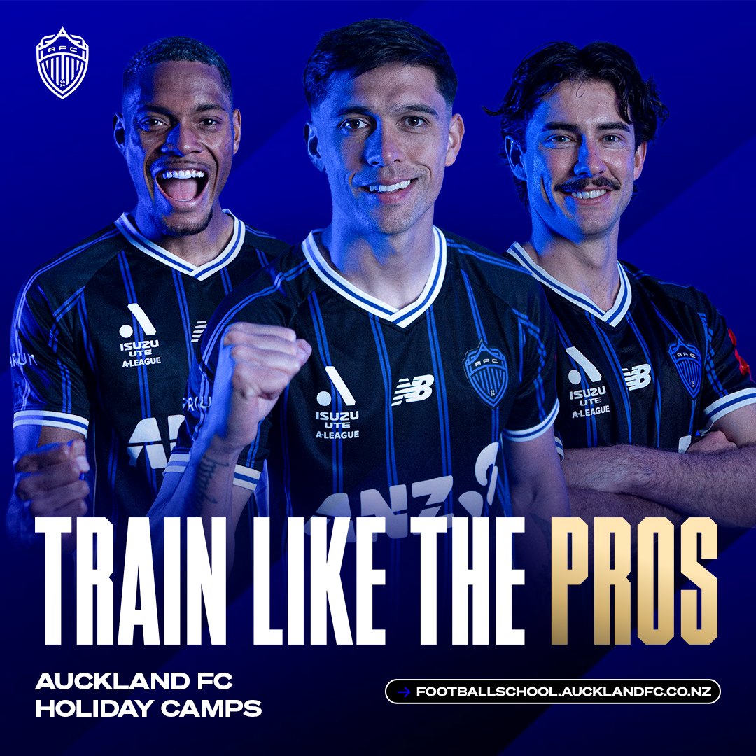 Auckland FC Facebook ad: Fun Football Camps for Kids