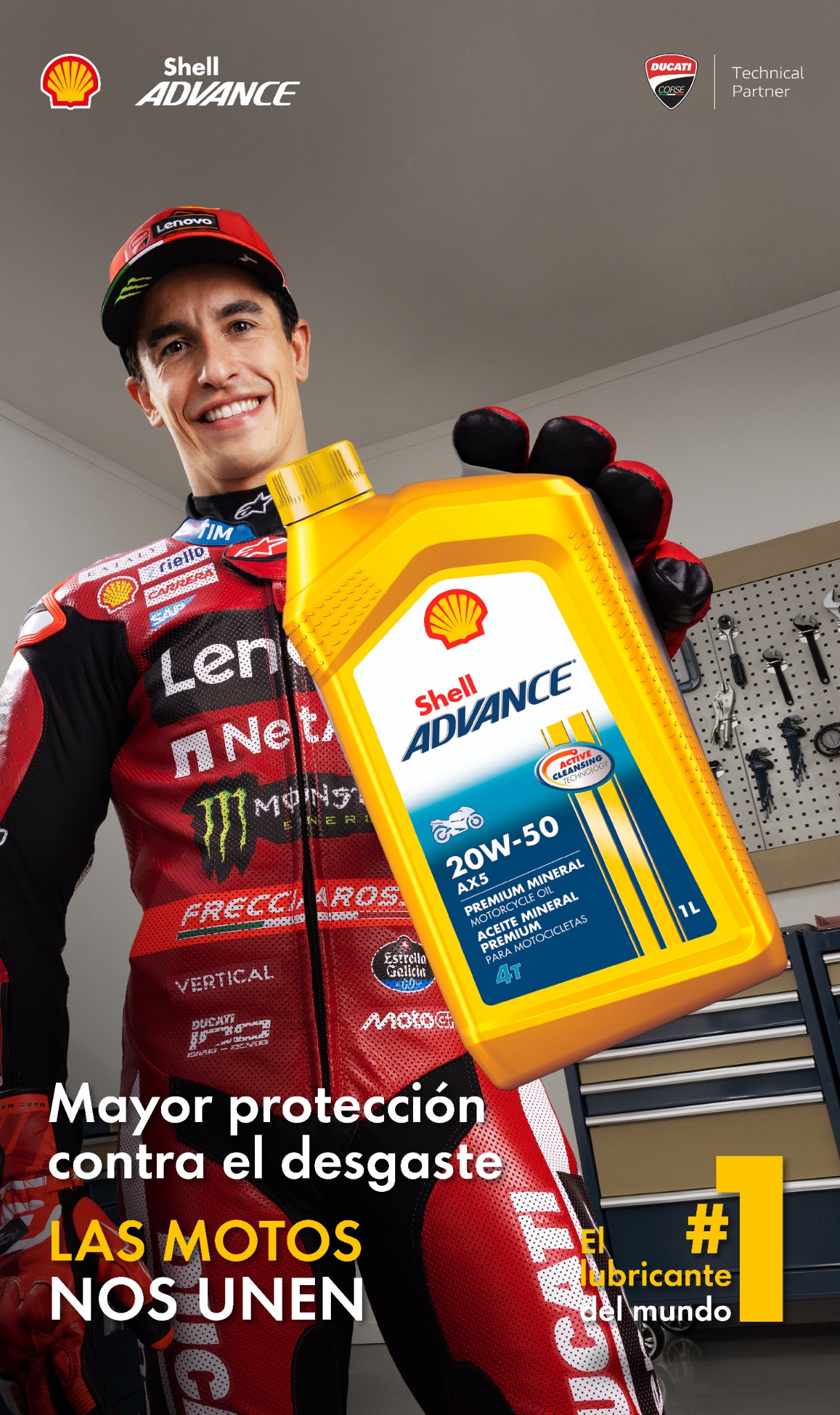 Shell Lubricantes Colombia Facebook ad: Shell Colombia