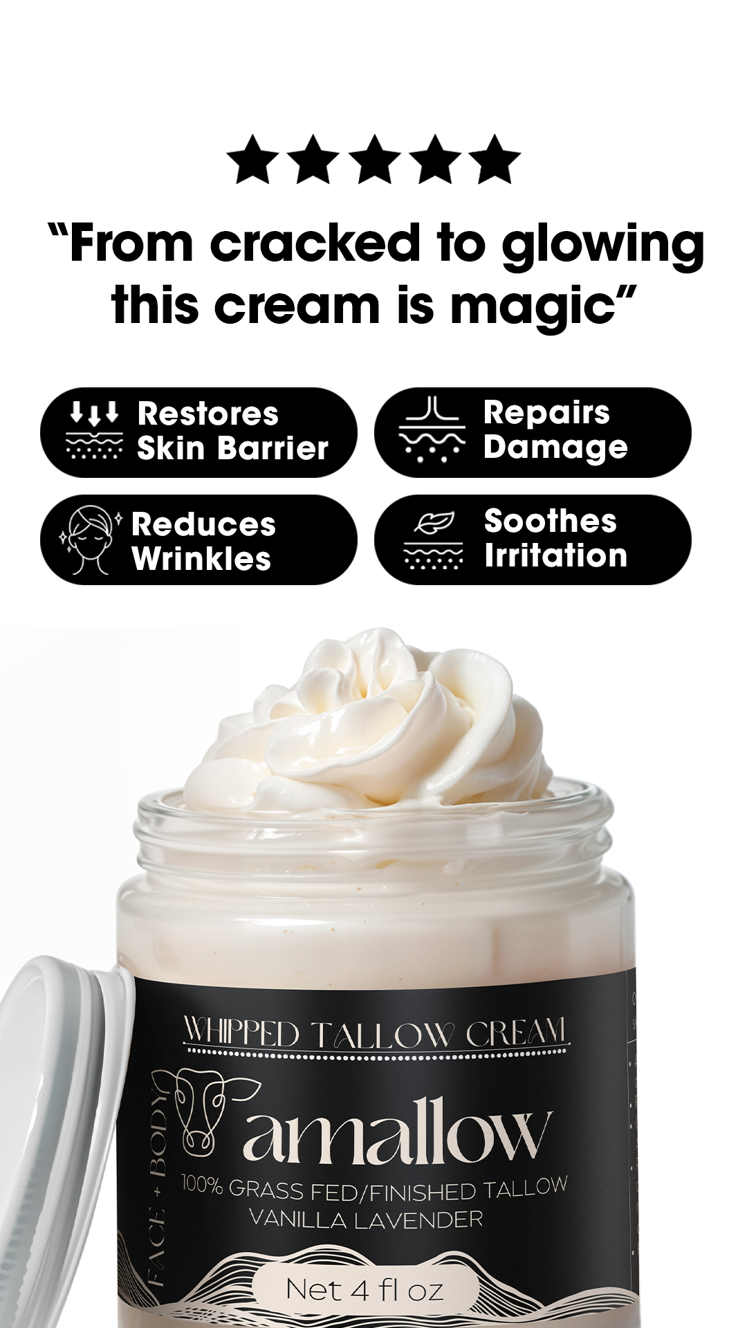 Amallow Naturals Facebook ad
