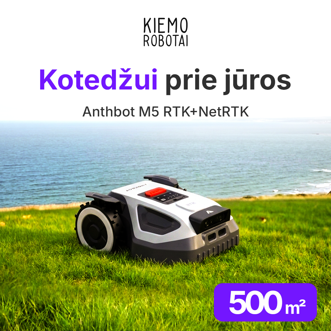 Anthbot Lietuva Facebook ad: Mažas kiemas ar didelis sklypas?