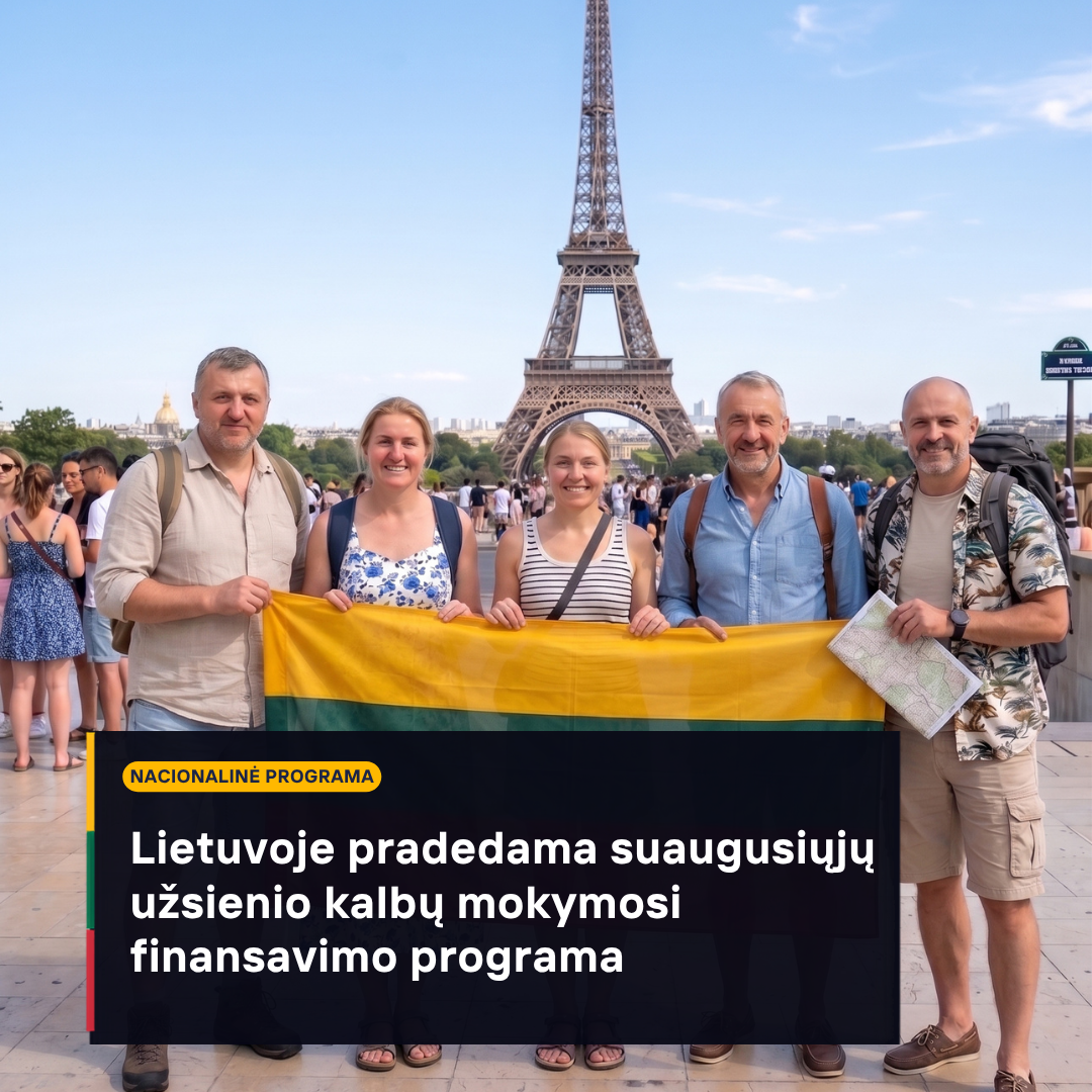 Užsienio kalbų ir tobulėjimo centras Facebook ad