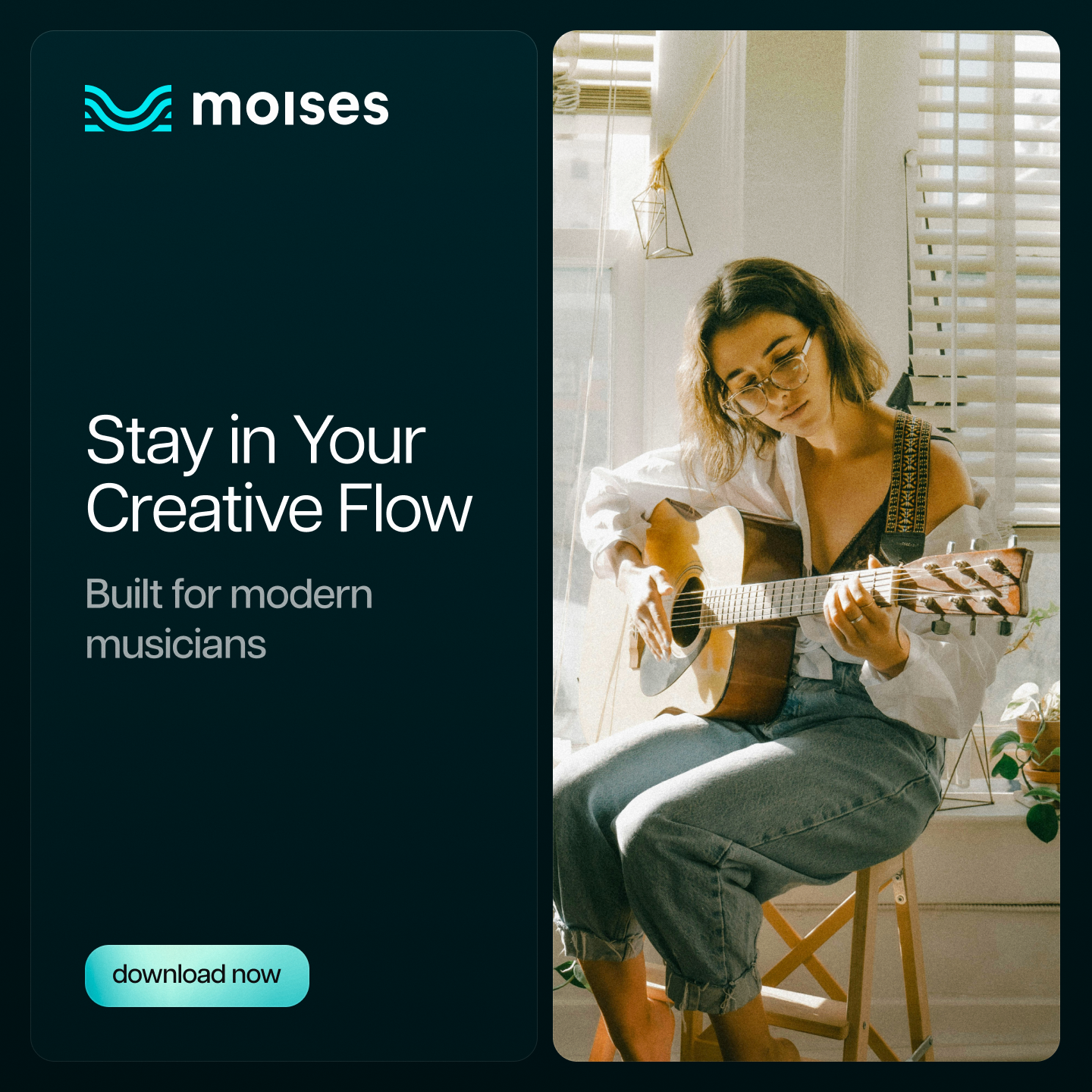Moises.ai Facebook ad