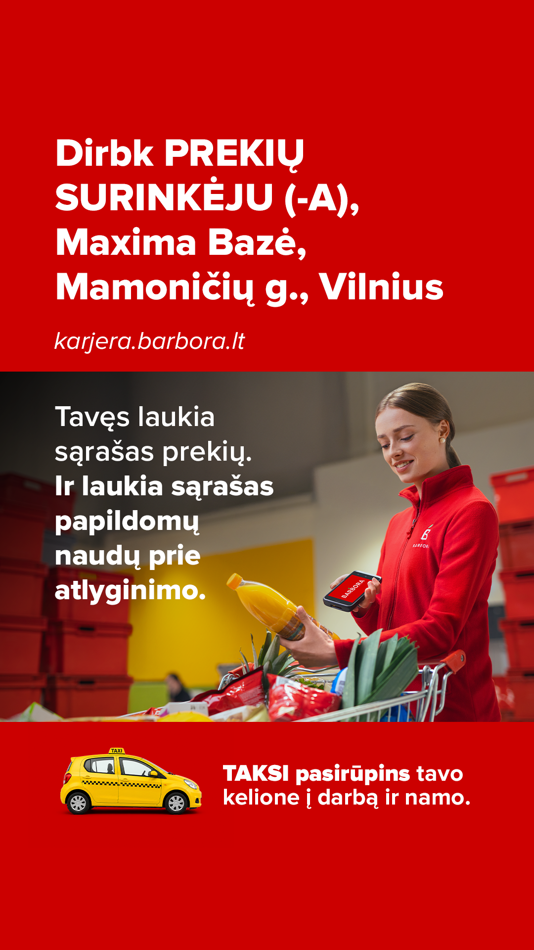 BARBORA.LT Facebook ad