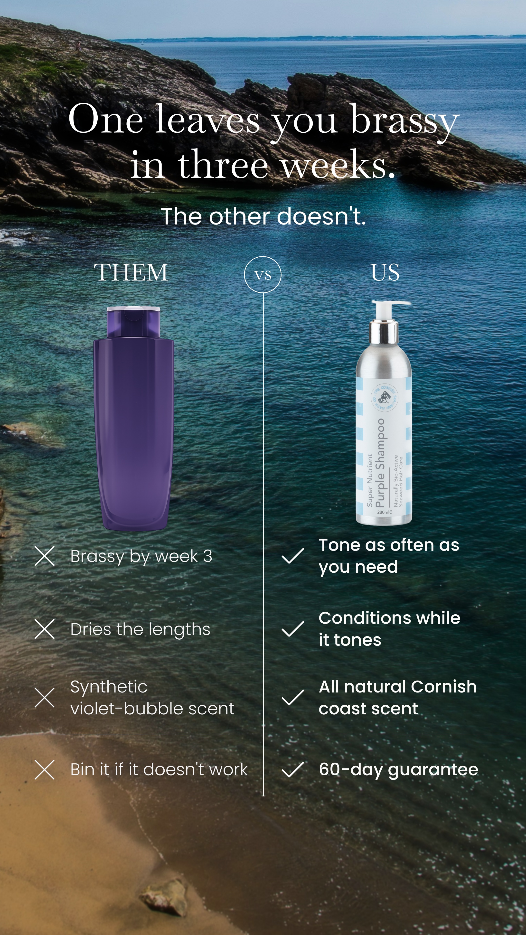The Cornish Seaweed Bath Company Facebook ad