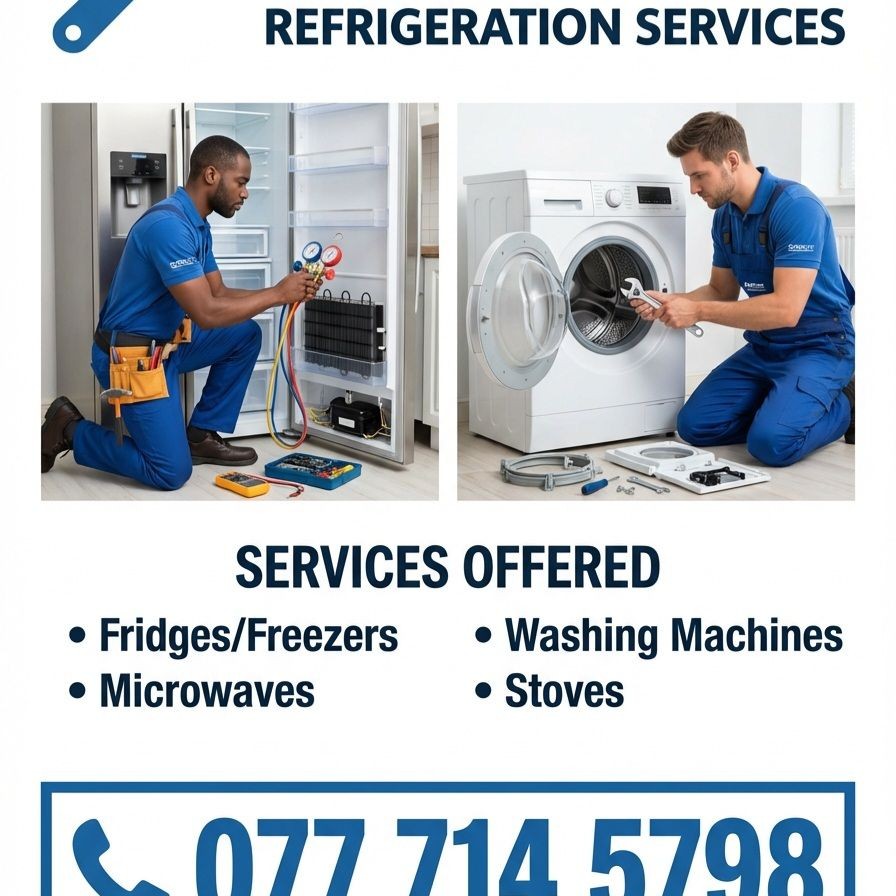 Onsite Appliances Repairs & Fridge Regasing Facebook ad