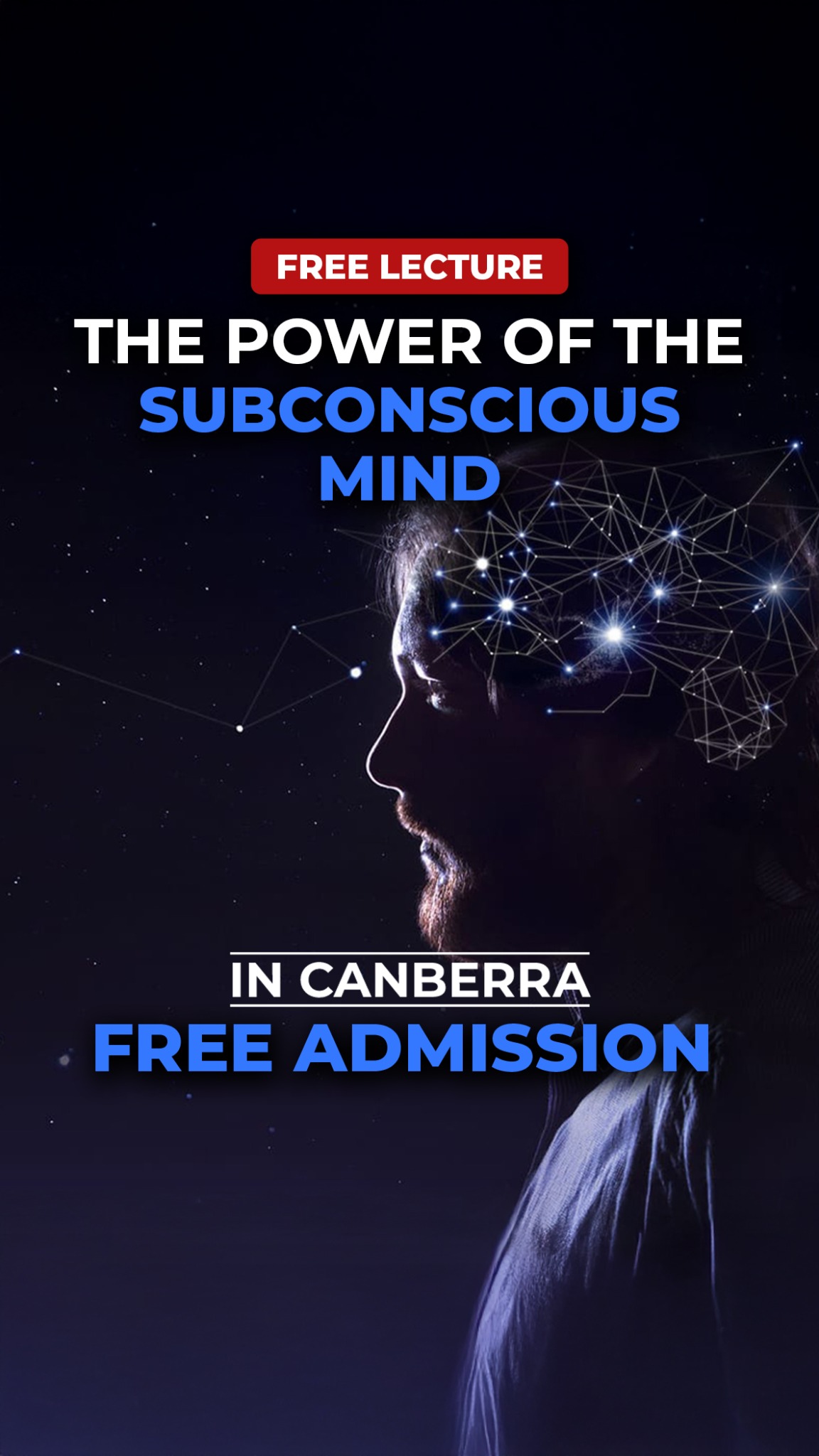 Power of the Subconscious Mind - Canberra Facebook ad