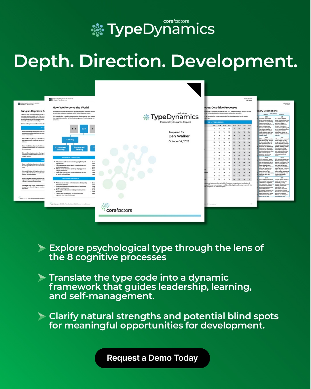 Core Factors Facebook ad: The Core Factors Type Dynamics report introduces…