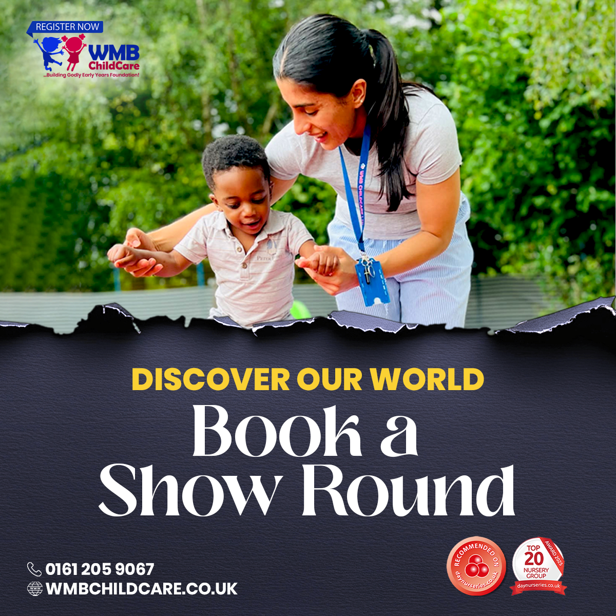 WMB Childcare Ltd Facebook ad: Looking for childcare?