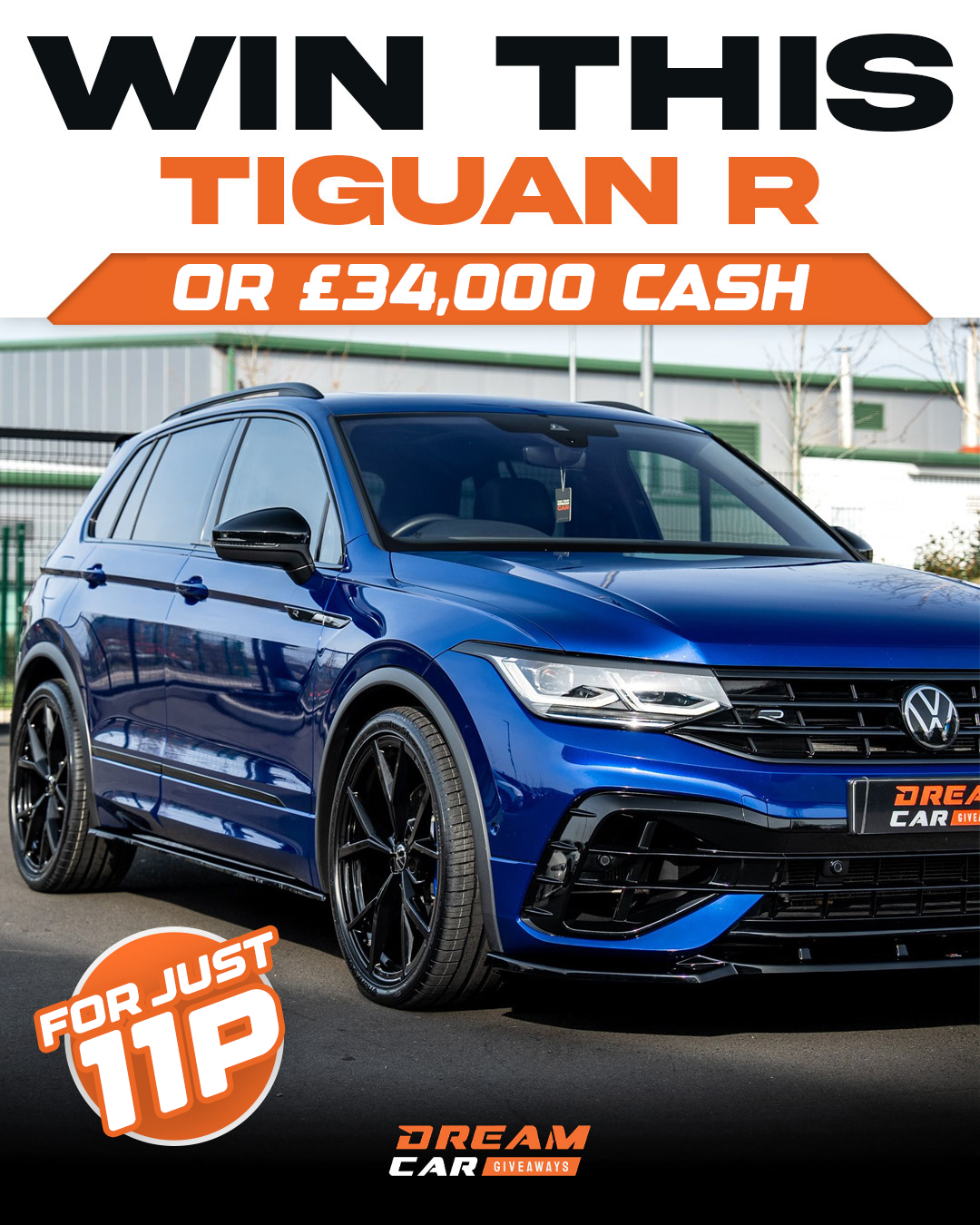 Dream Car Giveaways Facebook ad