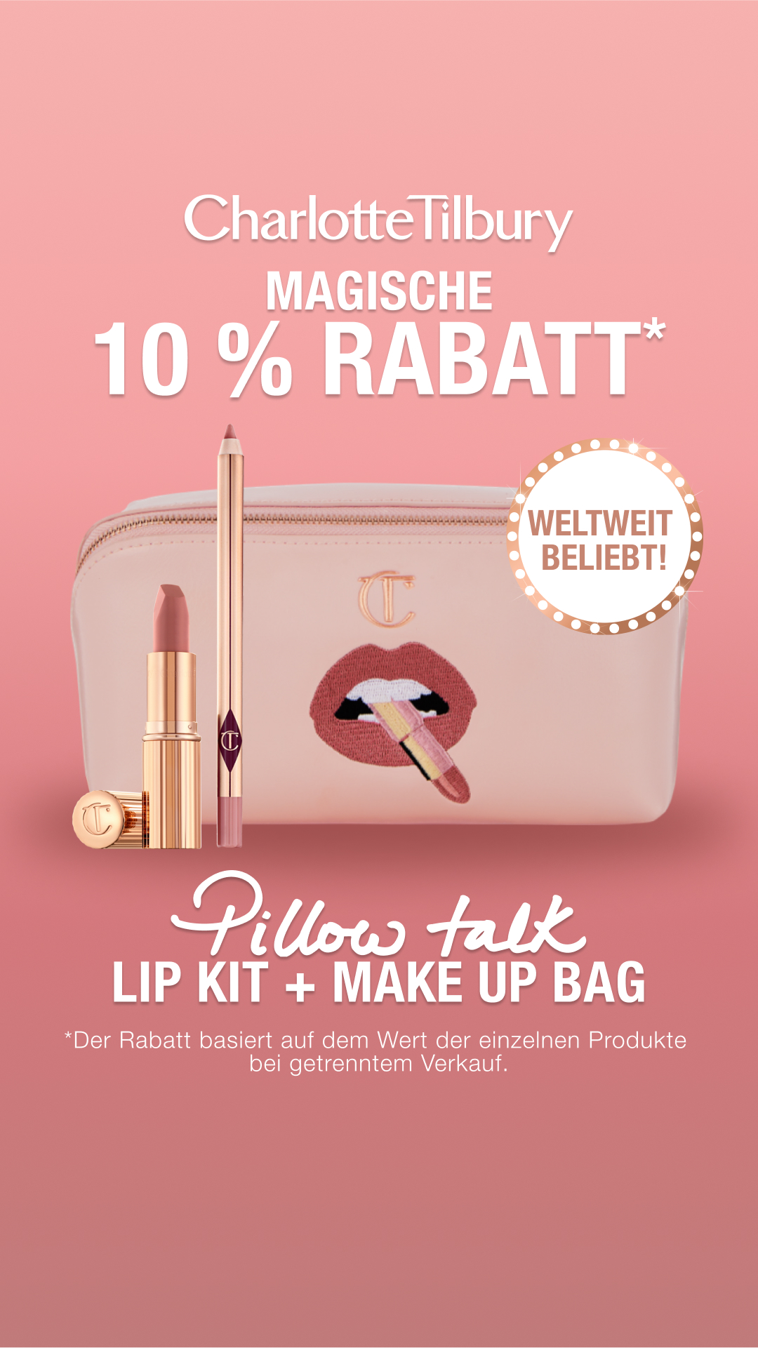 Charlotte Tilbury Facebook ad