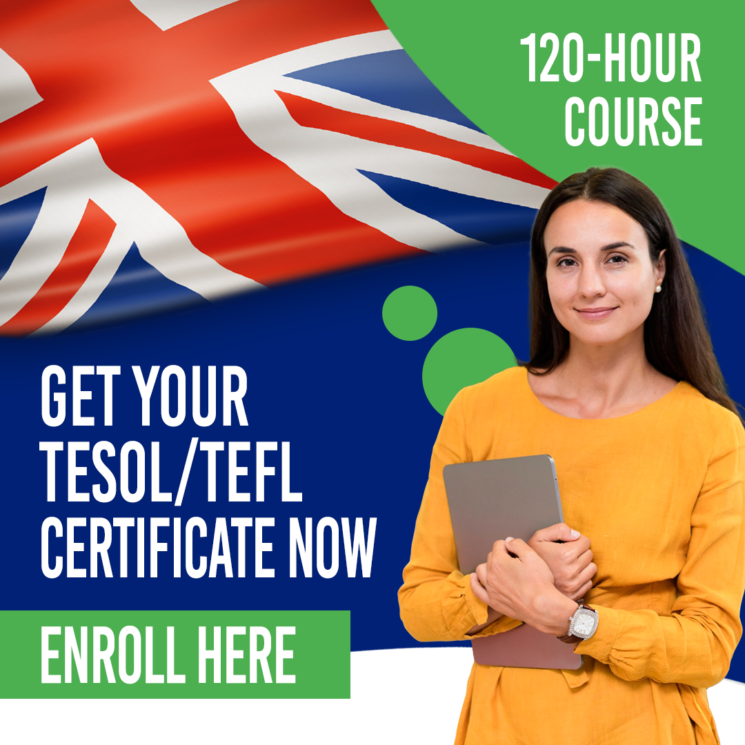 World TESOL Academy Facebook ad from Mar 25, 2022