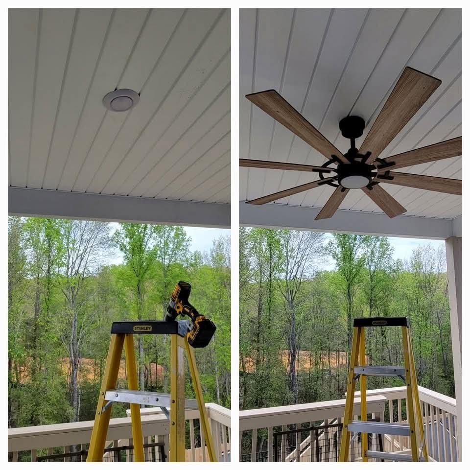 JMC Services, LLC Handyman Services Facebook ad: Specializing in Electrical & Plumbing Services.