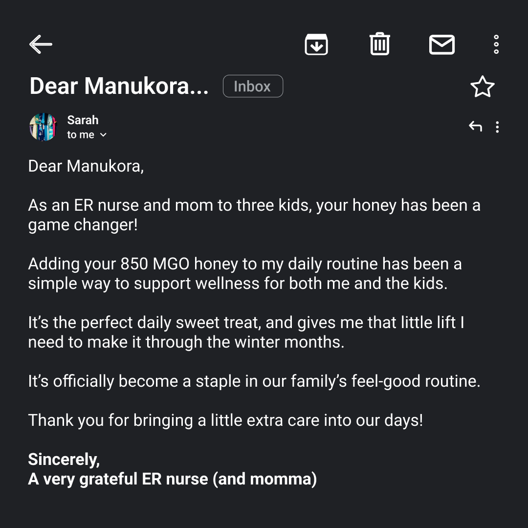 Manukora Facebook ad