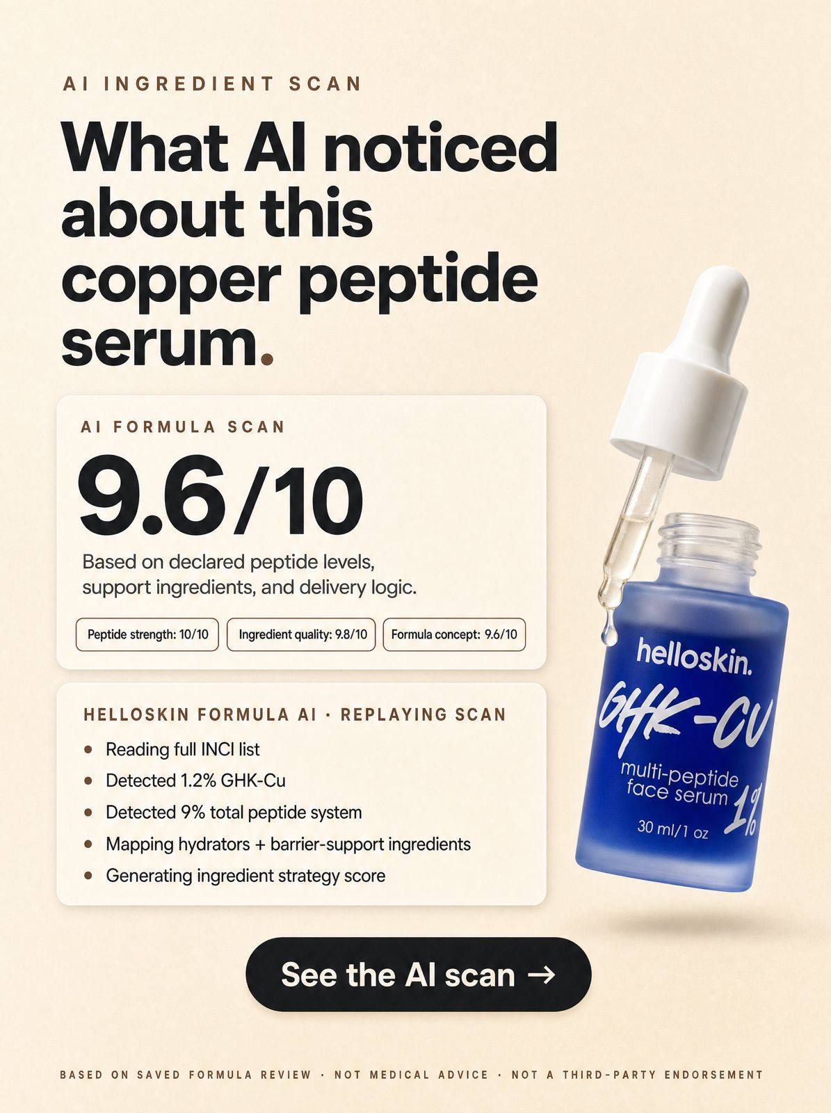 Helloskin Facebook ad