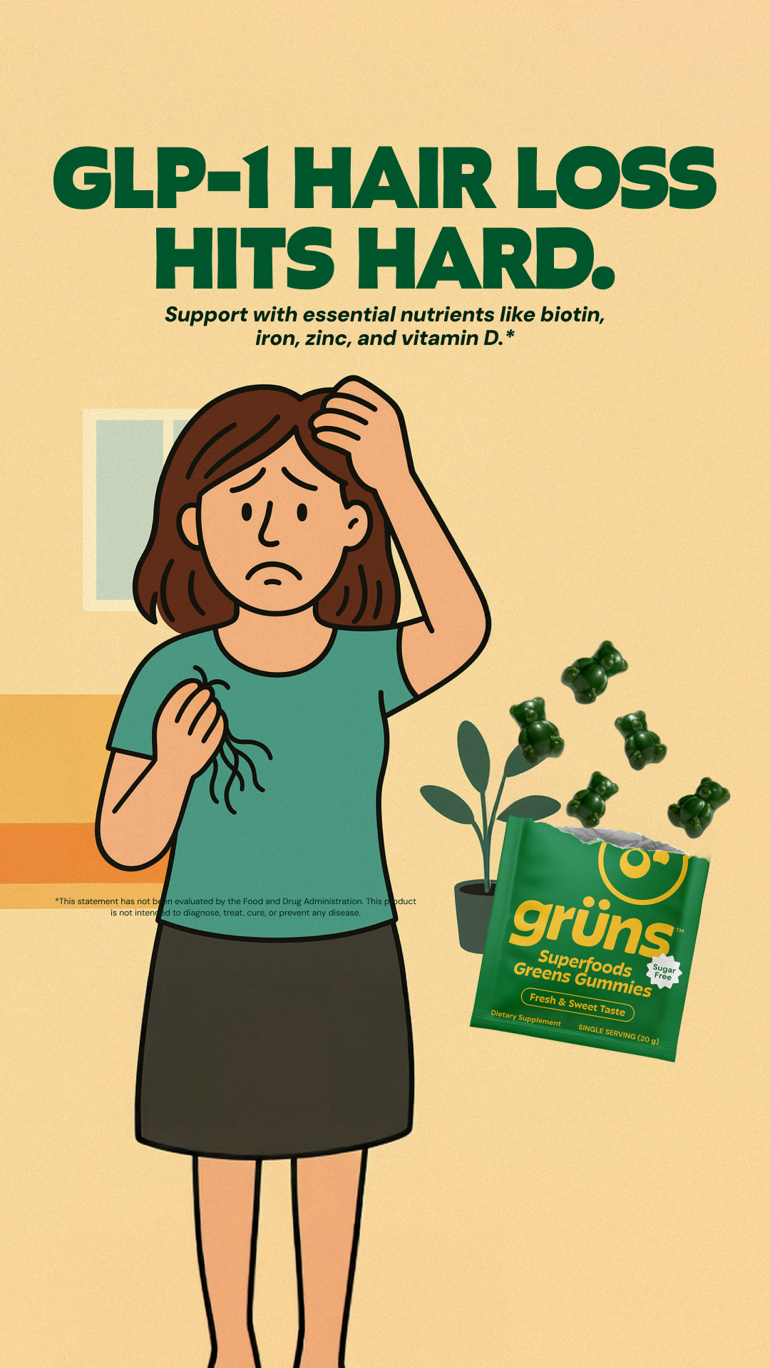 Grüns Facebook ad