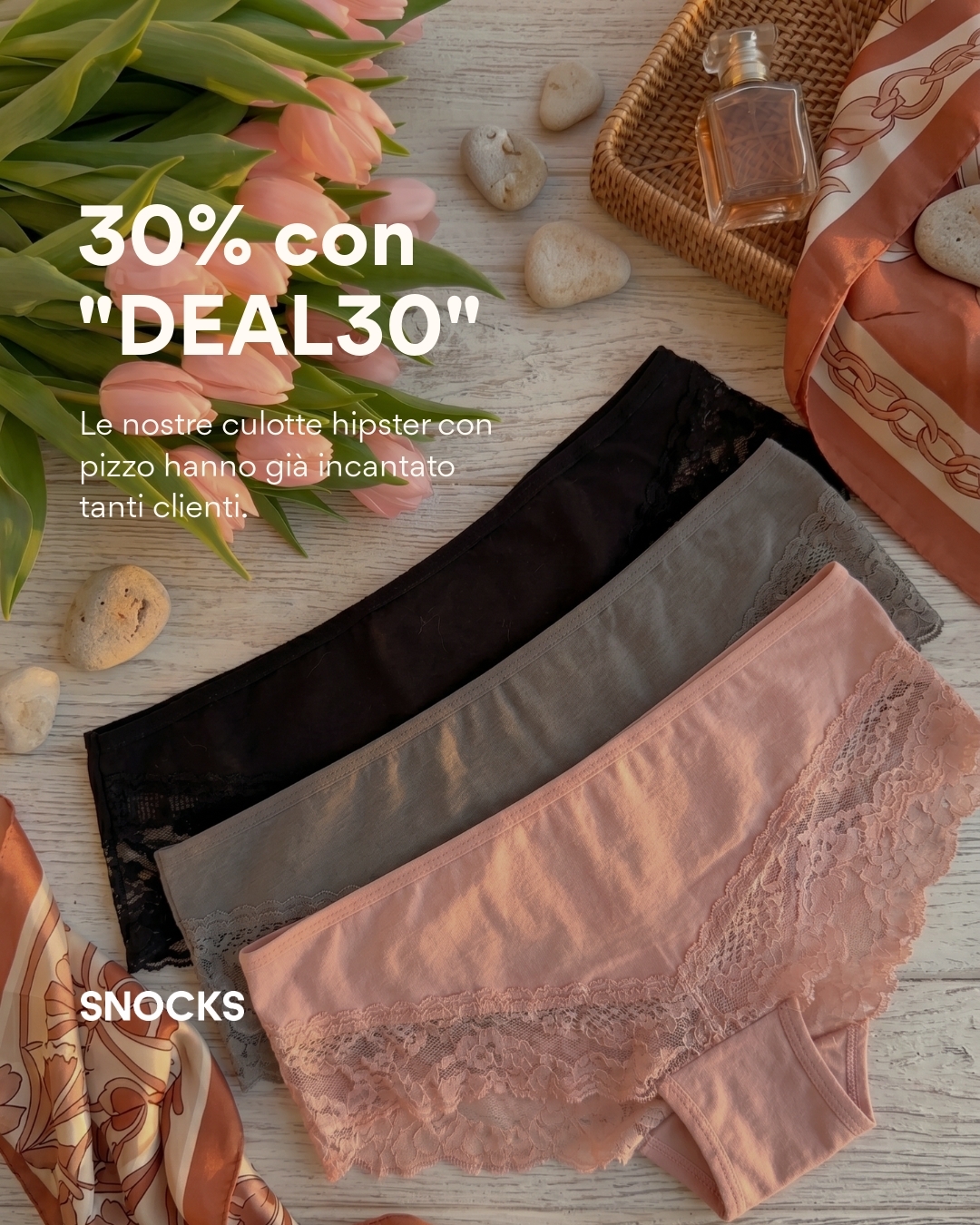 Snocks Facebook ad