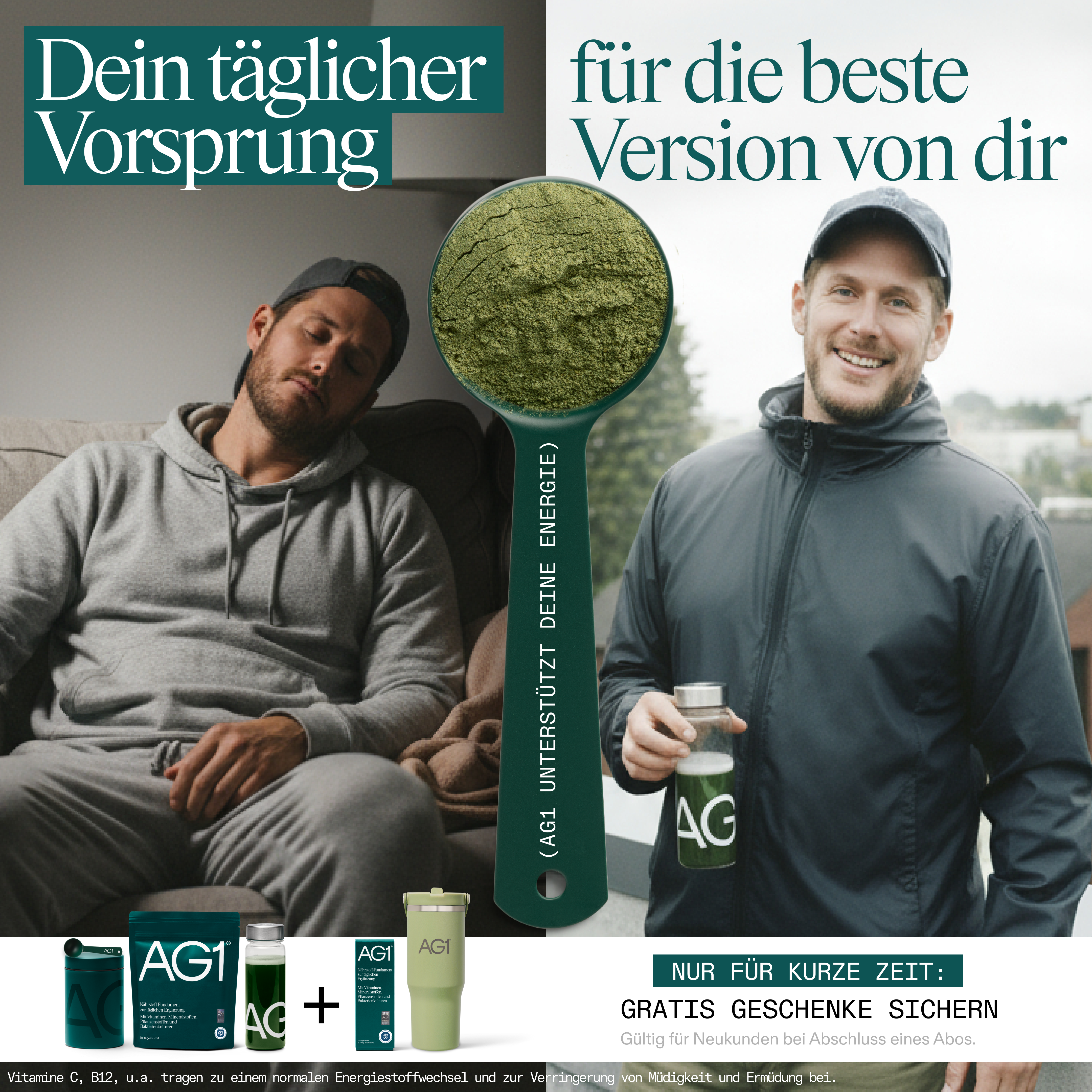 AG1 Deutschland Facebook ad