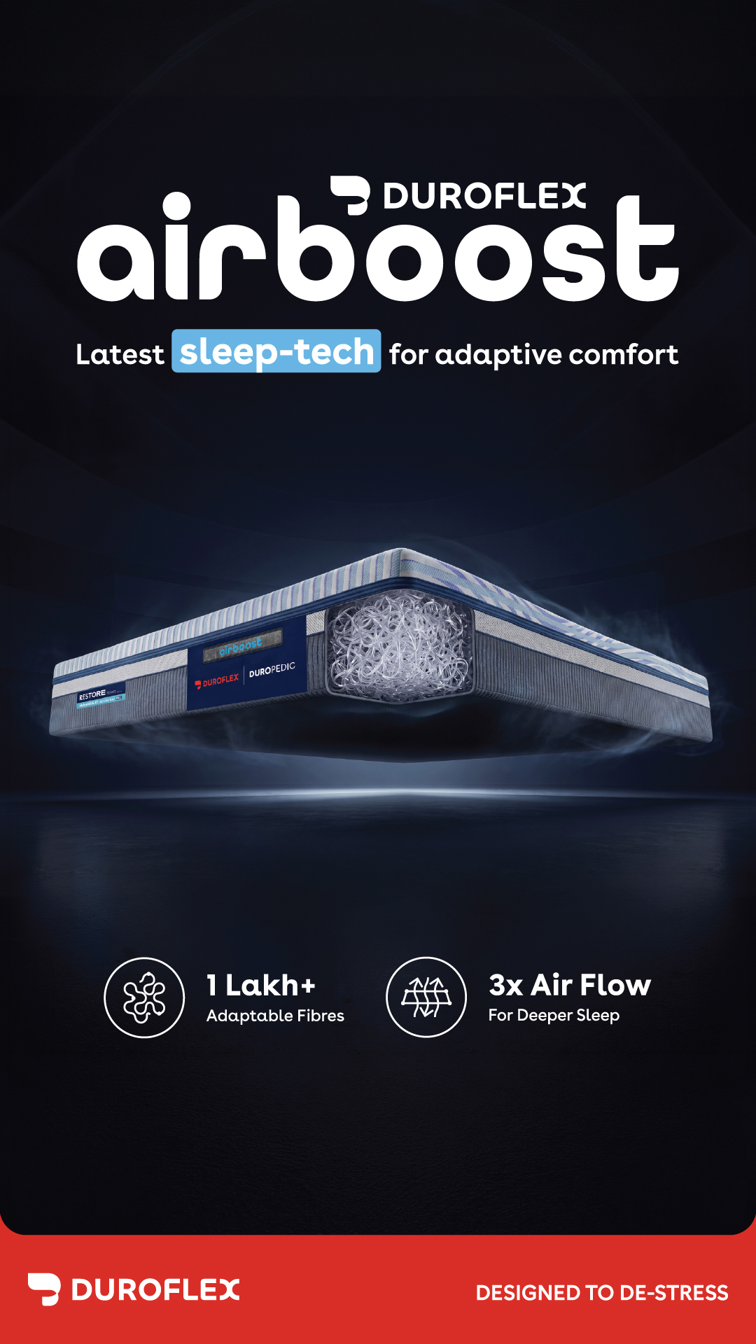 Duroflex Facebook ad from Jul 10, 2026