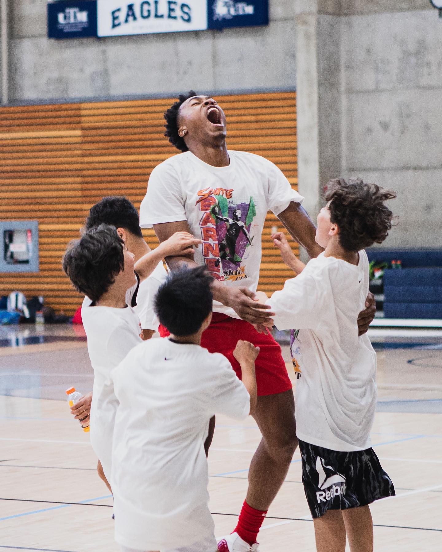 Gold Level Sporting Events Facebook ad: The most anticipated basketball camp in Toronto is…