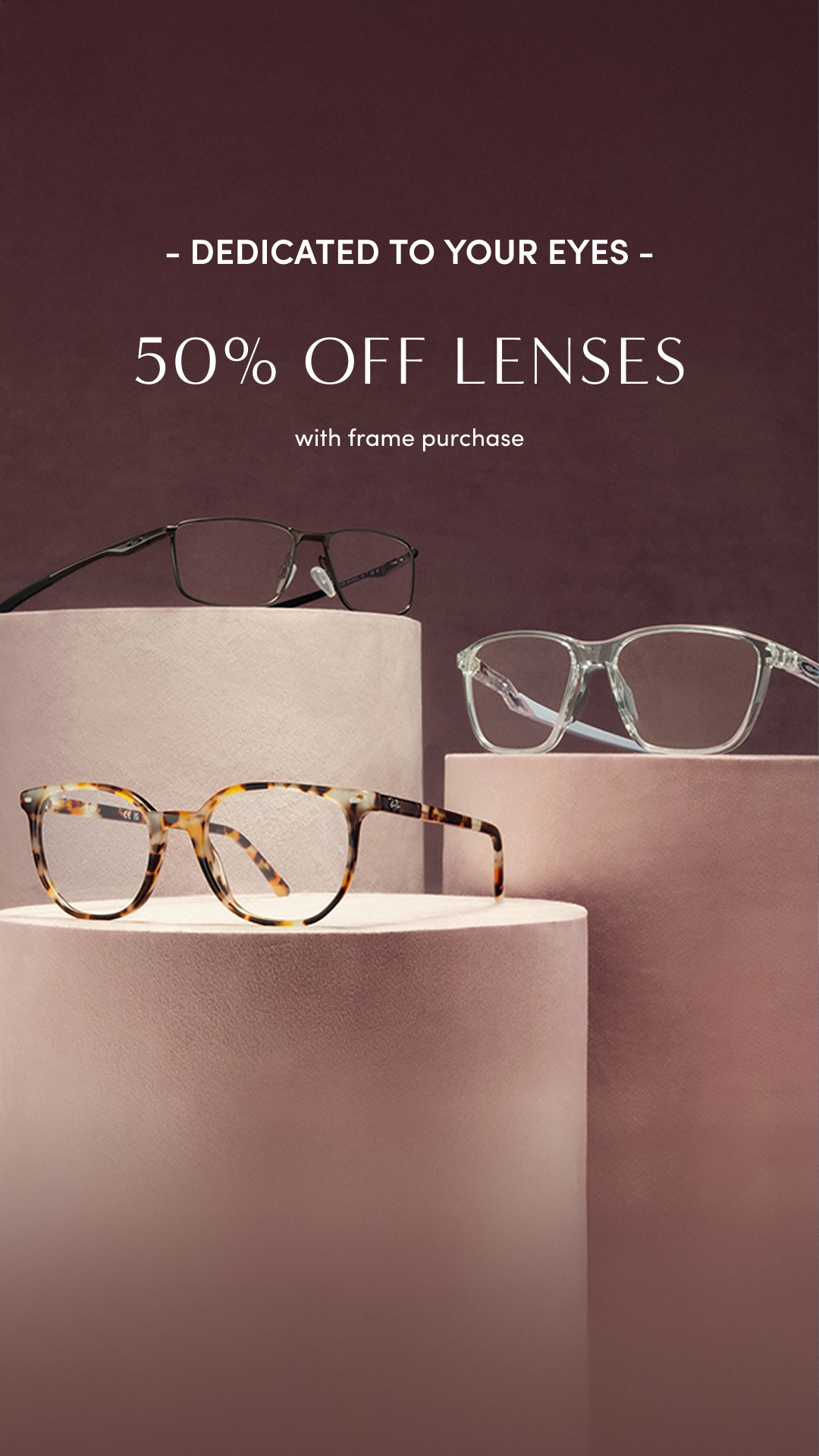 LensCrafters Facebook ad: Schedule Your Eye Exam at LensCrafters