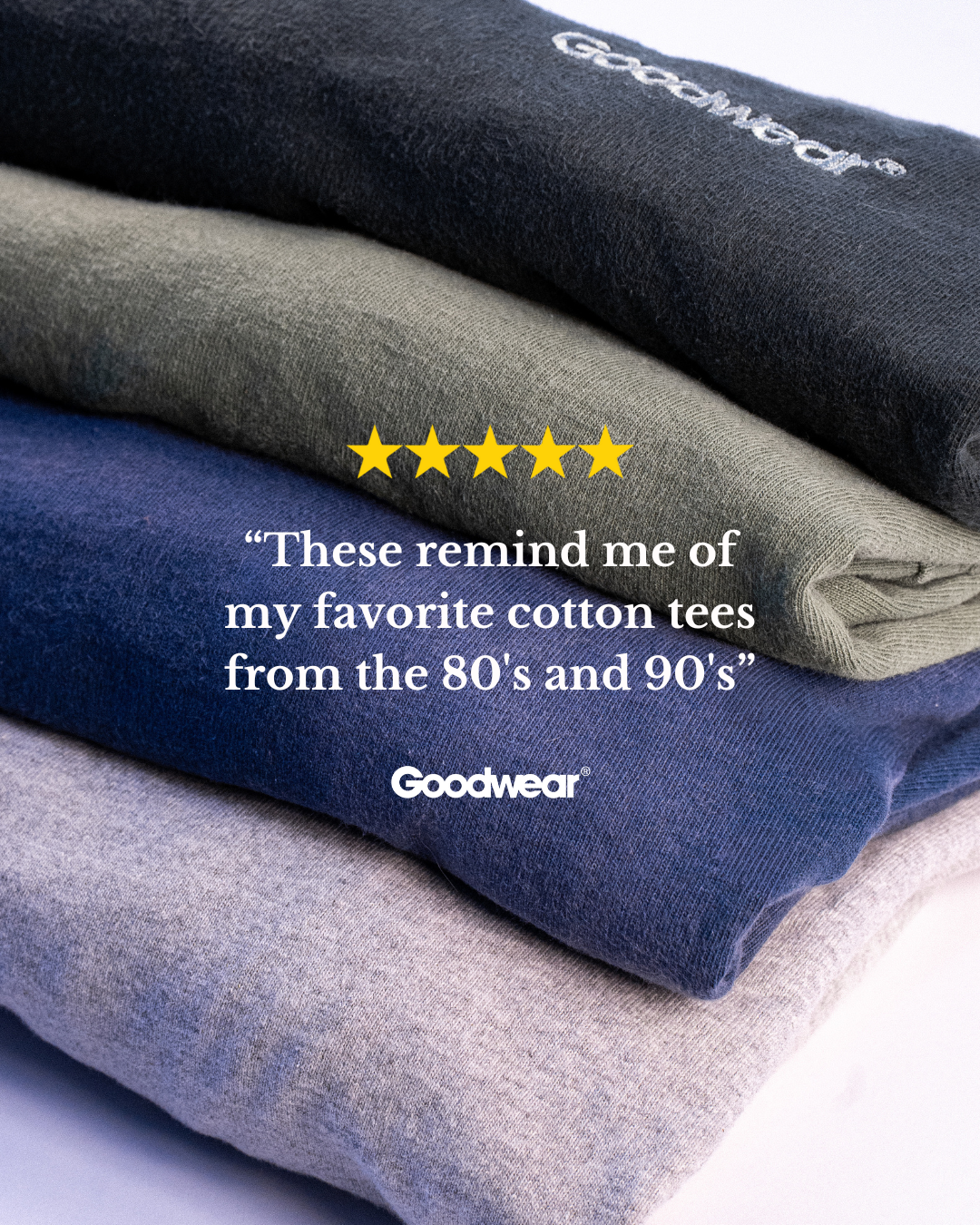 Goodwear USA Facebook ad: Timeless Comfort. Made the Right Way.