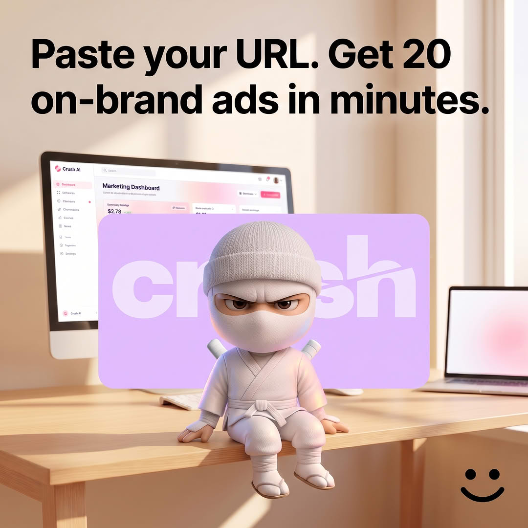 trycrush.ai Facebook ad