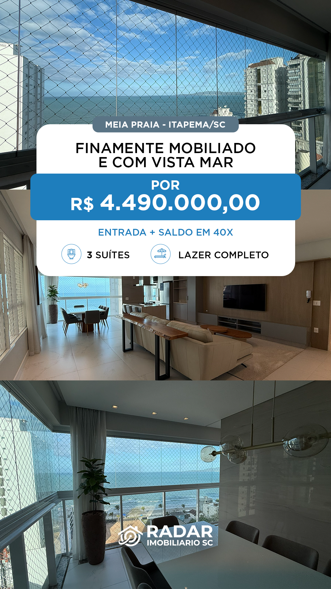 Radar Imobiliário Facebook ad from Jun 23, 2026