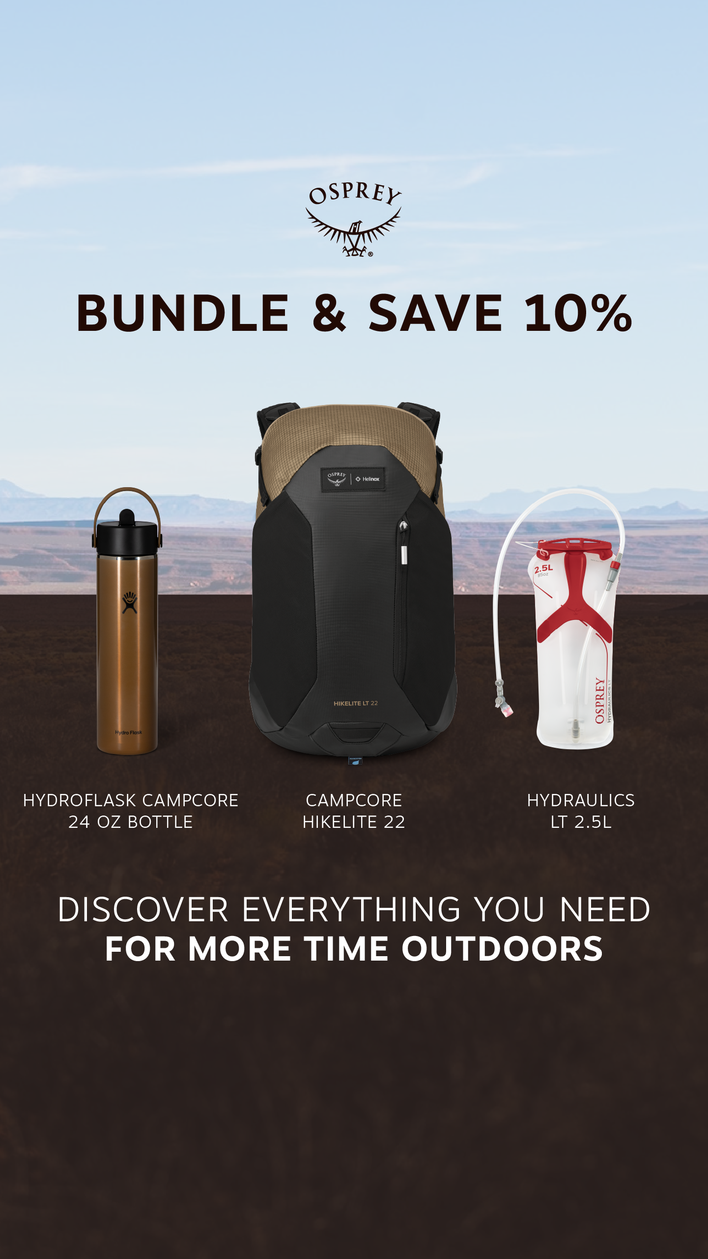 Osprey Europe Facebook ad