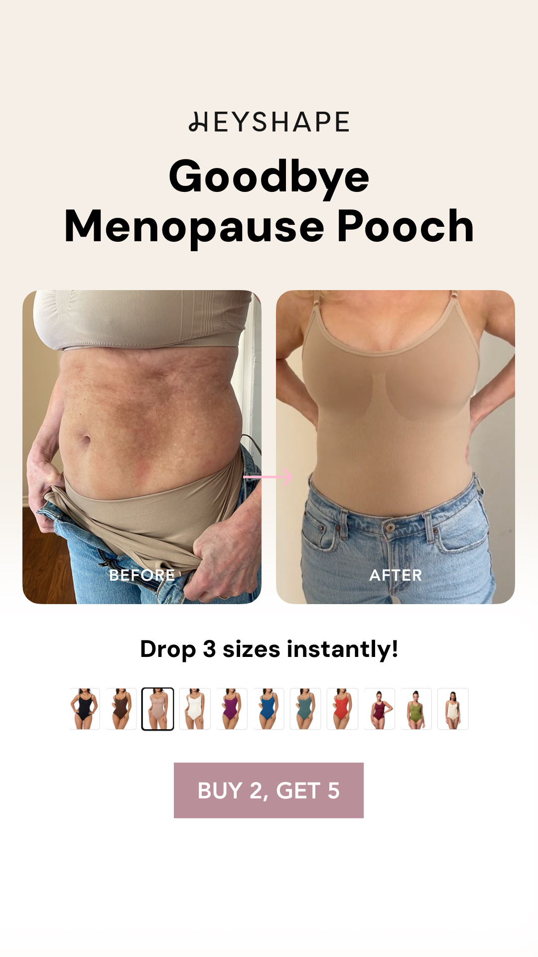 HeyShape Facebook ad