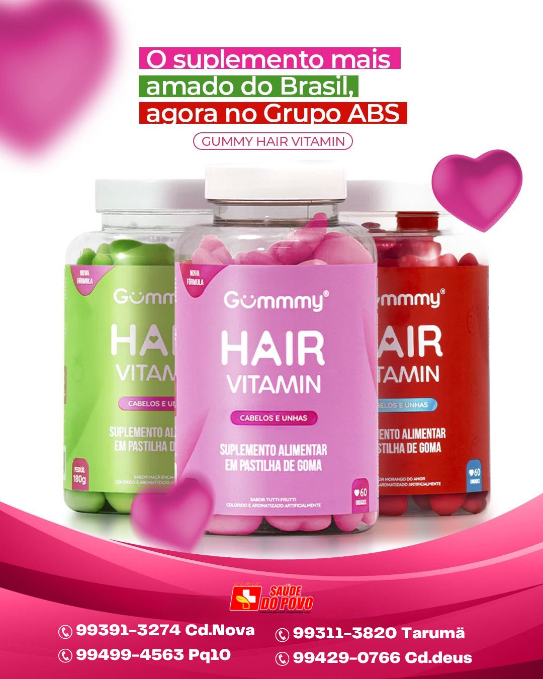 Saude do Povo Facebook ad: Autocuidado é um símbolo de amor!